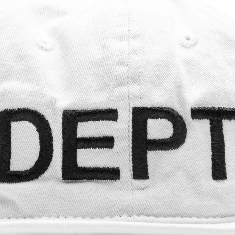 Gallery Dept. GALLERY DEPT. Logo Hat Cotton Cap Snapback White Embroidered Size ONE SIZE - 4 Thumbnail