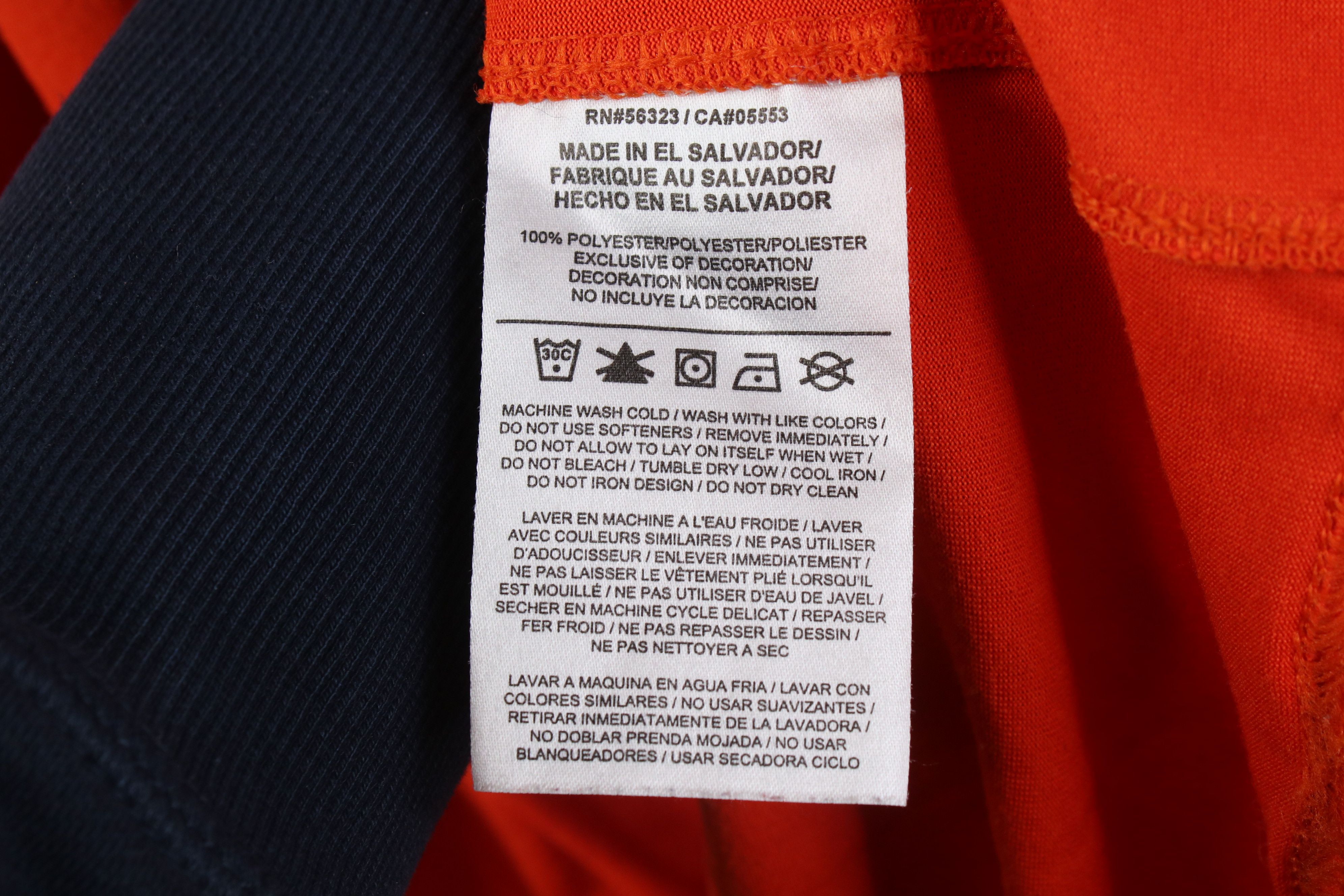Nike Nike NFL Chicago Bears Football Shorts Sleeve T-Shirt Orange Size US XXL / EU 58 / 5 - 11 Thumbnail