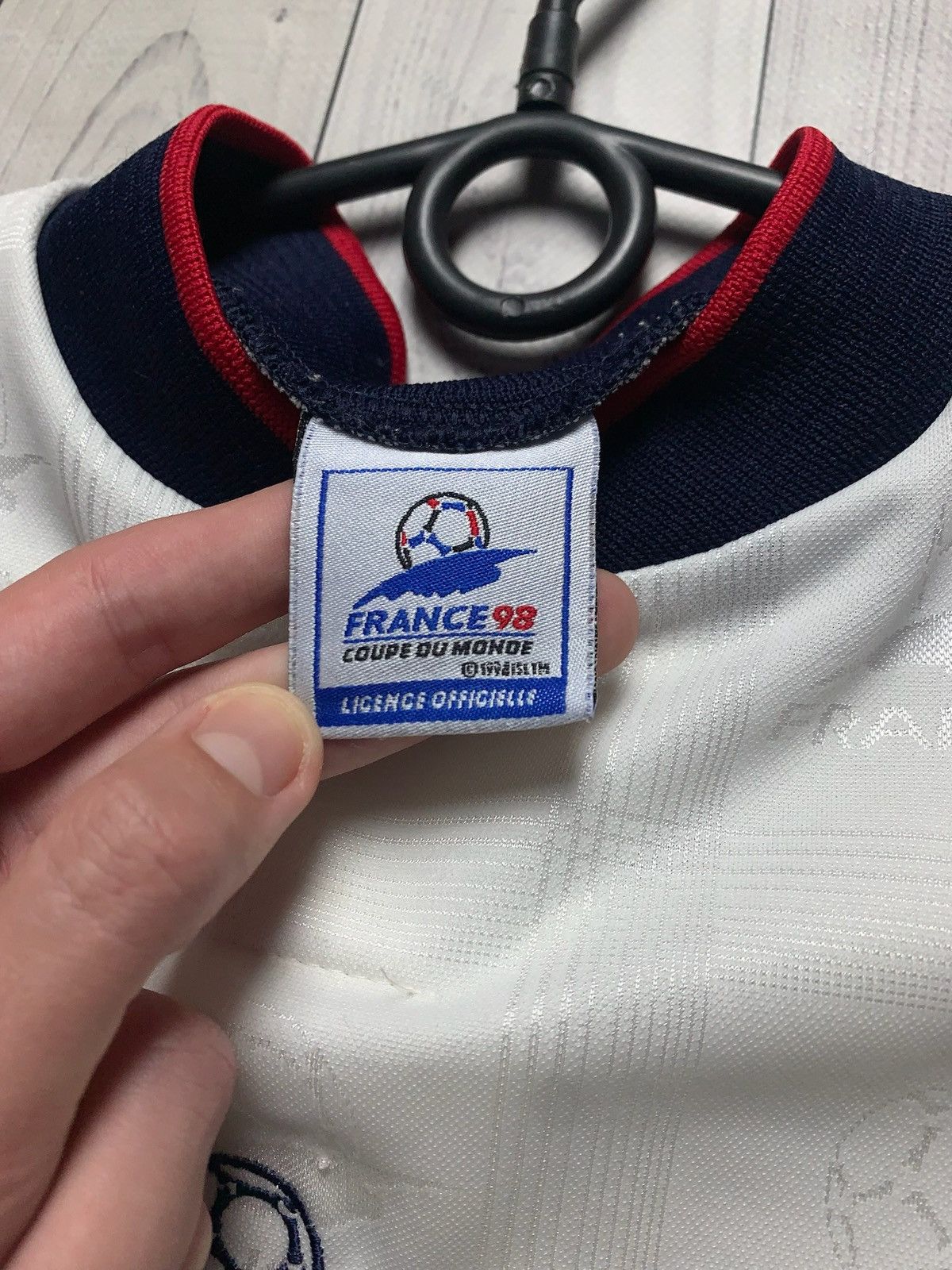 Vintage Vintage France 1998 World Cup tee monogram rare size M Size US M / EU 48-50 / 2 - 2 Thumbnail