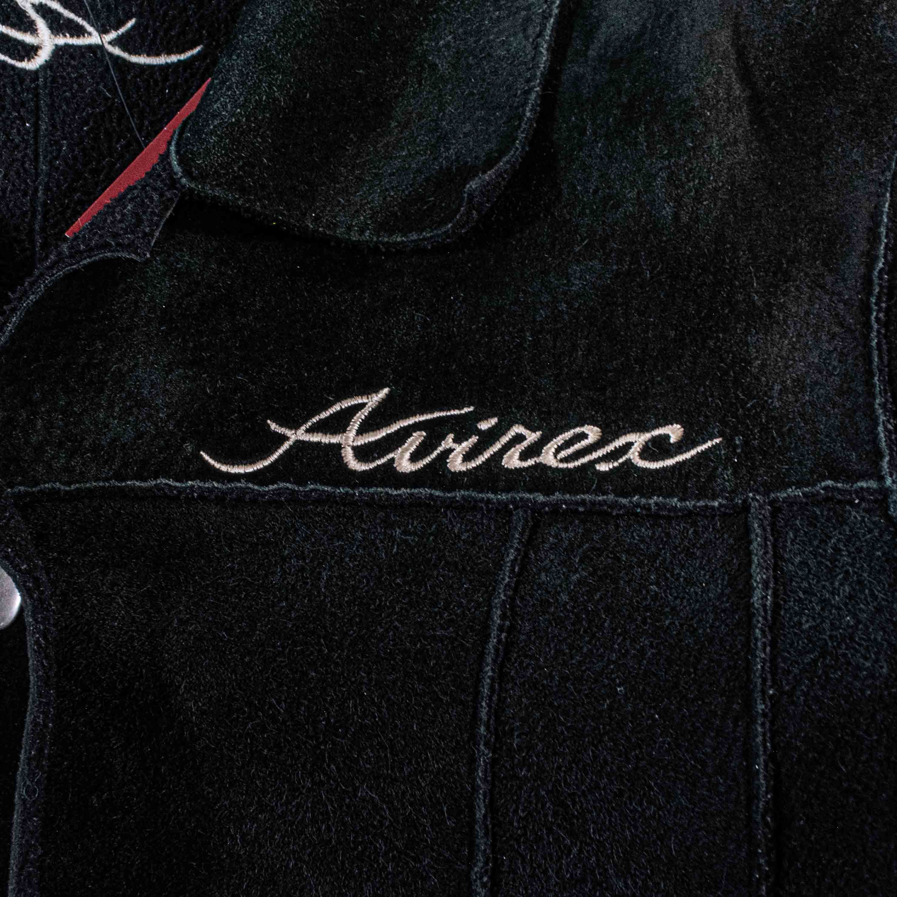 Avirex Avirex Suede Jacket Womens 90s Y2K Embroidered Logo Snap Size M / US 6-8 / IT 42-44 - 5 Thumbnail