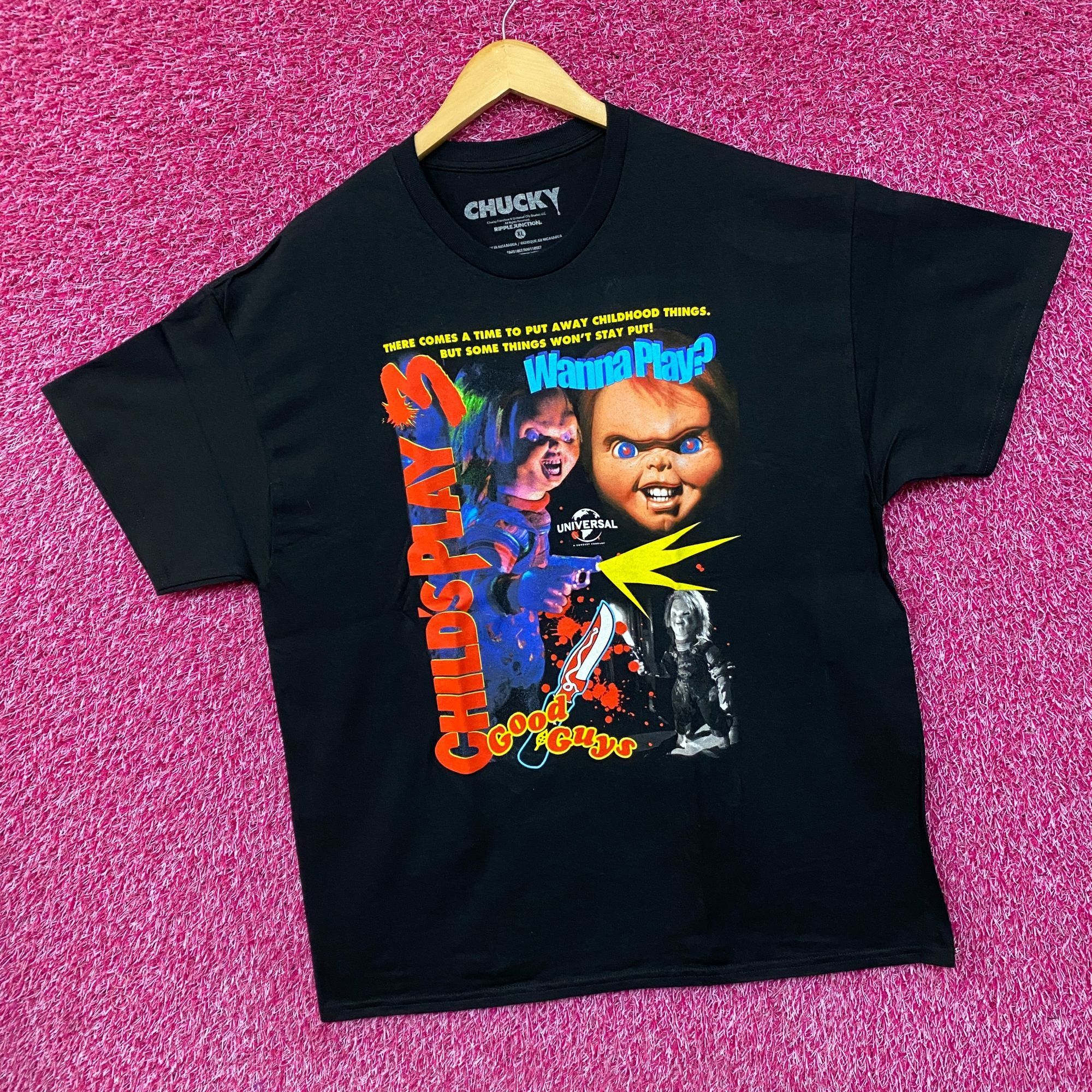 Ripple Junction Chucky Childs Play 3 Wanna Play T-Shirt XL Size US XL / EU 56 / 4 - 3 Thumbnail