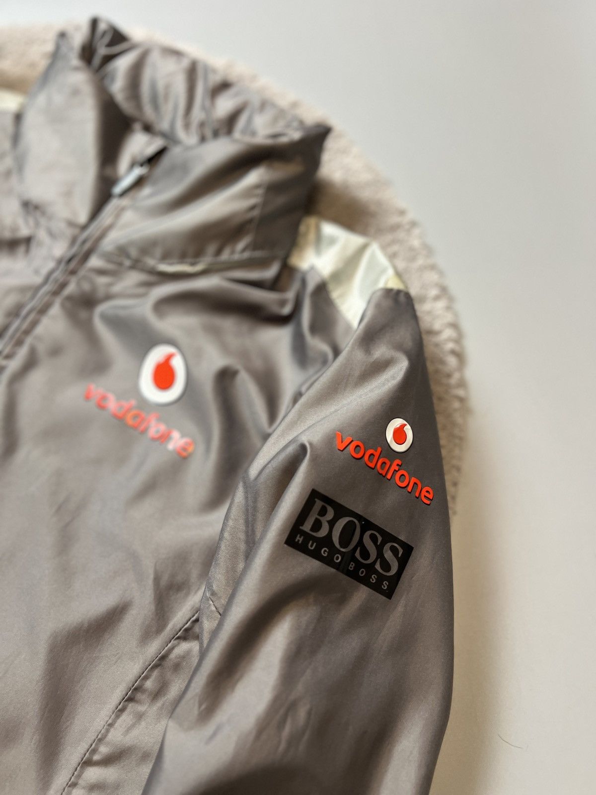 Formula 1 × Mercedes-Benz × Vintage Vodafone McLaren Mercedes F1 Team Jacket Size US XL / EU 56 / 4 - 7 Thumbnail