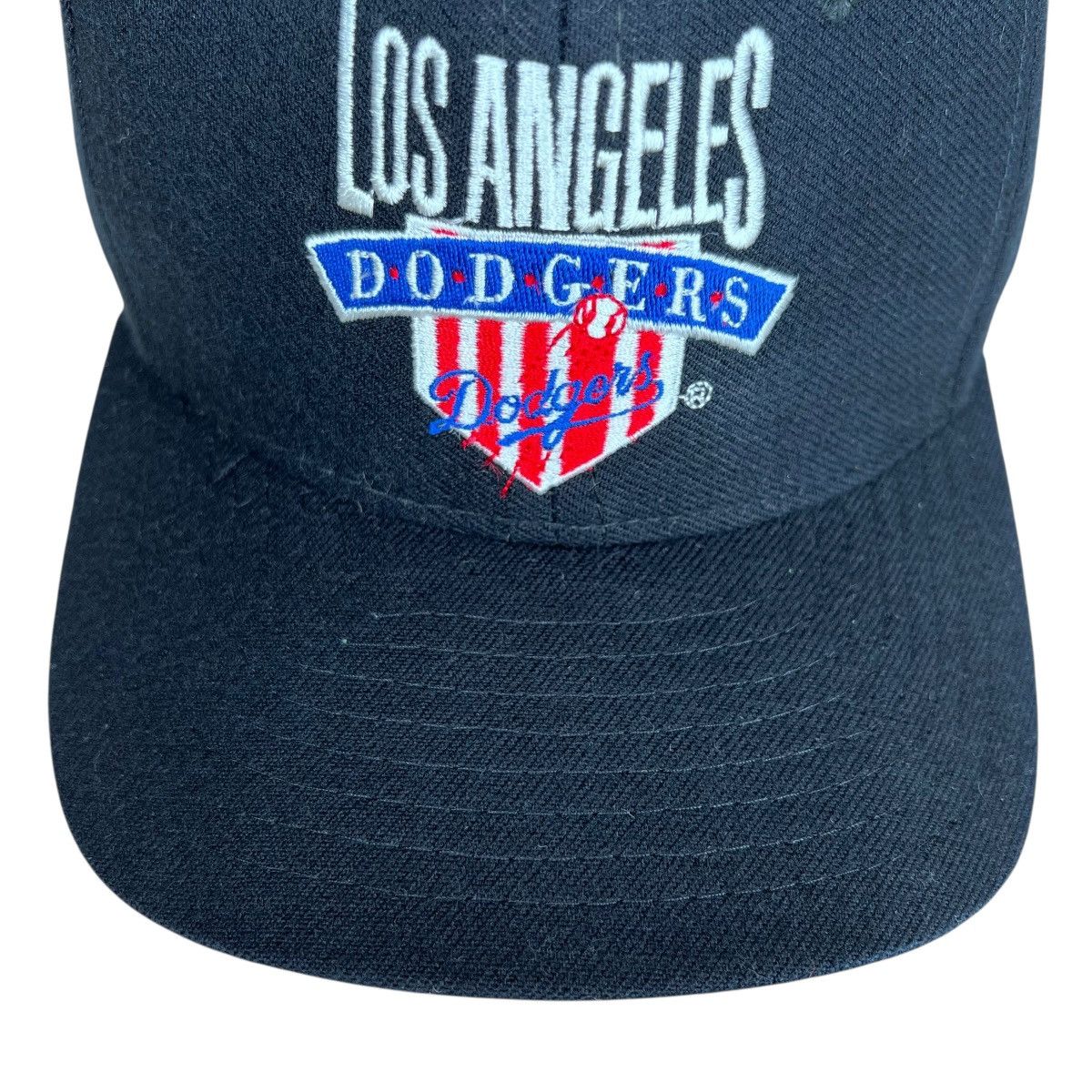 MLB MLB Los Angeles Dodgers Plain Logo Black Signature Snapback Size ONE SIZE - 6 Thumbnail