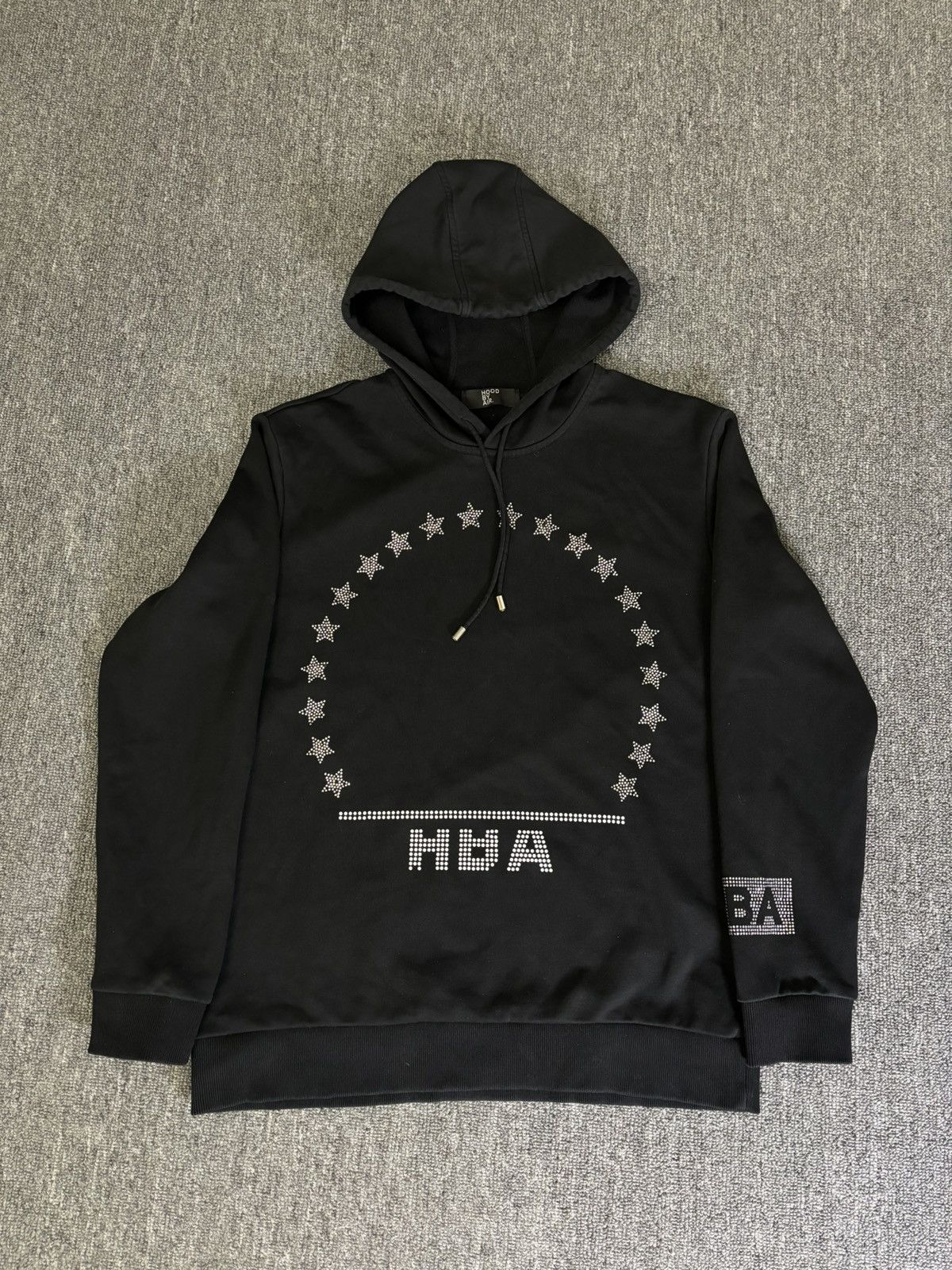 Hood By Air Hood by air crystals black hoodie Size US XL / EU 56 / 4 - 1 Thumbnail