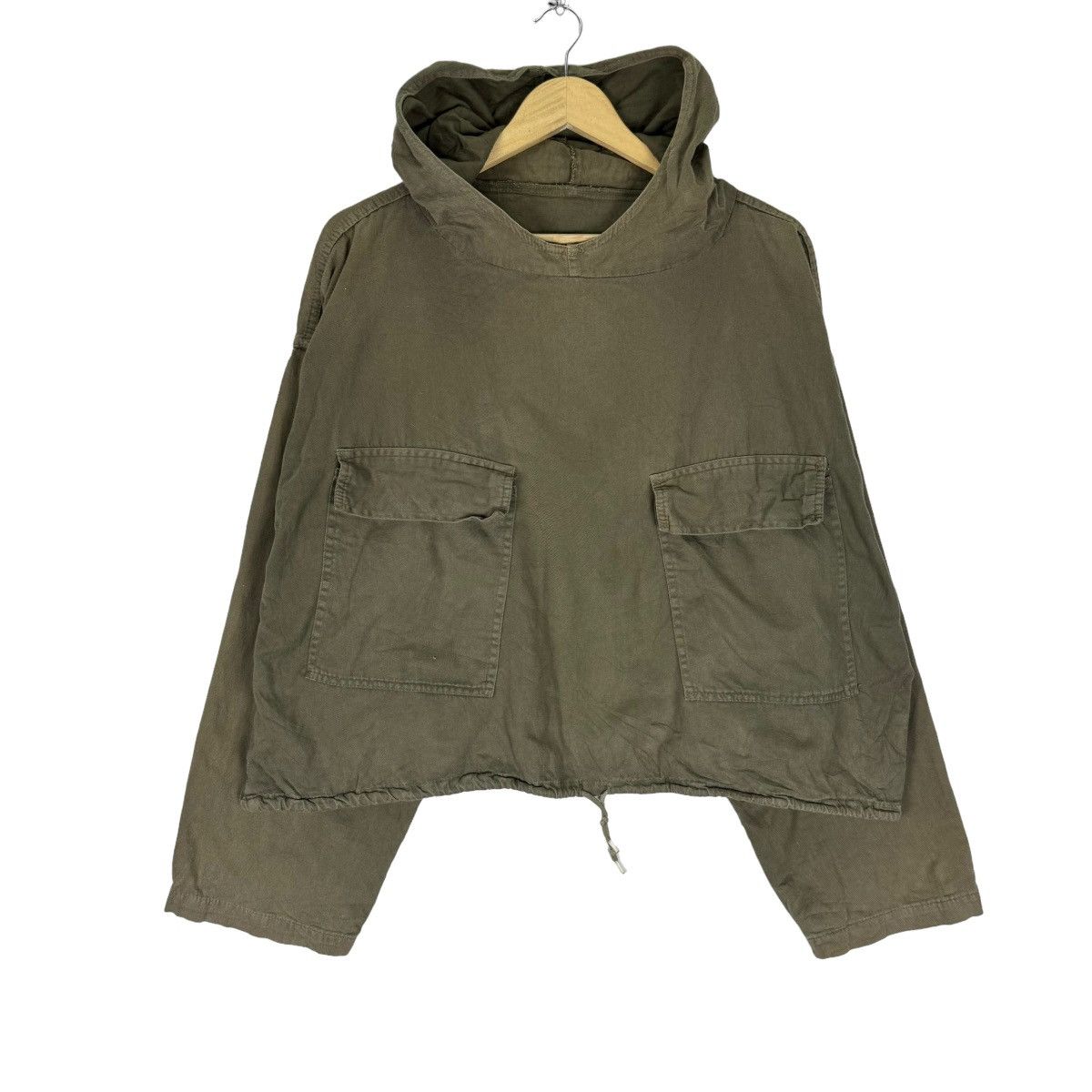 Vintage ☀️UFO HOODIE SMOCK CROPPED JACKET Size US M / EU 48-50 / 2 - 1 Thumbnail