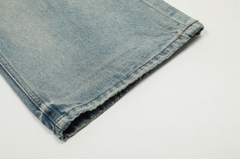 Vintage American retro men's street casual straight hip-hop jeans Size US 32 / EU 48 - 5 Thumbnail