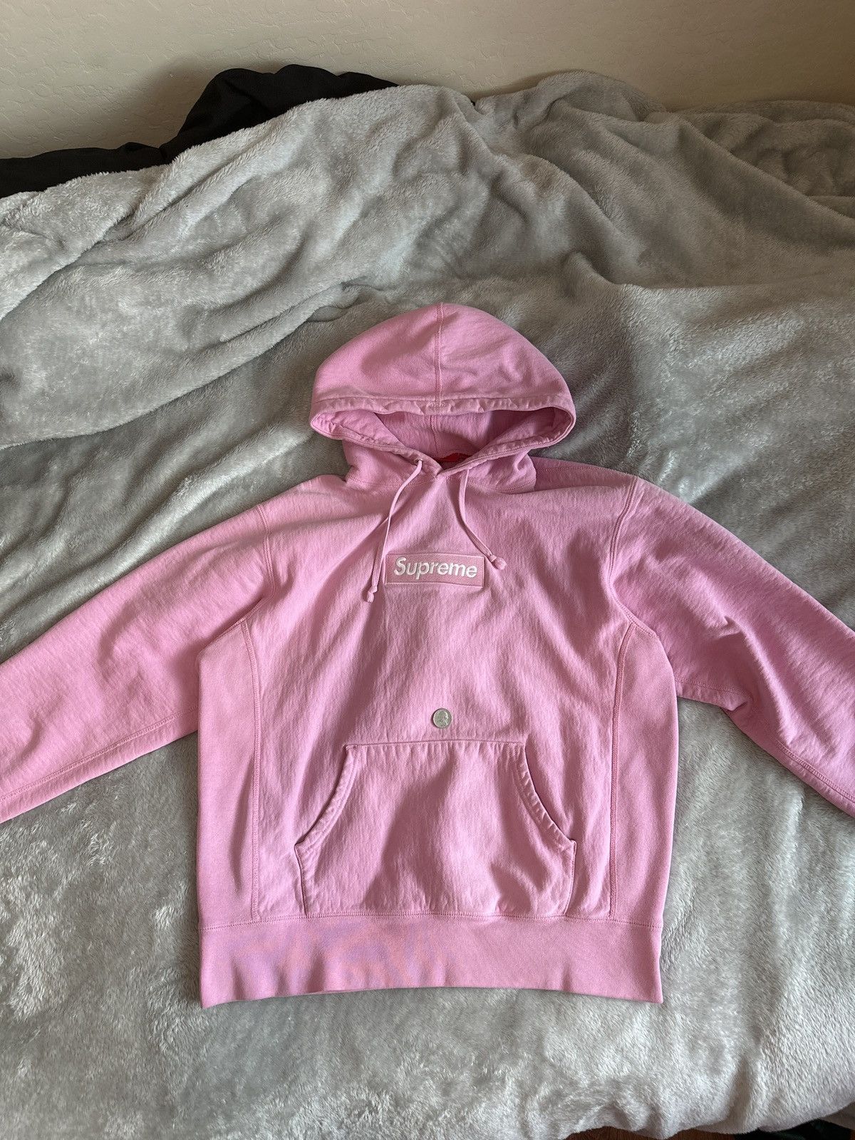 Supreme FW21 Bogo Box Logo Hoodie Dusty Pink