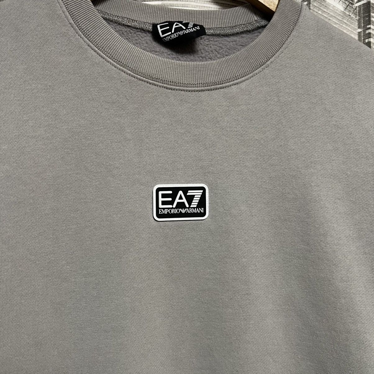 Emporio Armani Emporio Armani Center Logo Jumper Sweatshirt Gray Size L Size US L / EU 52-54 / 3 - 5 Thumbnail