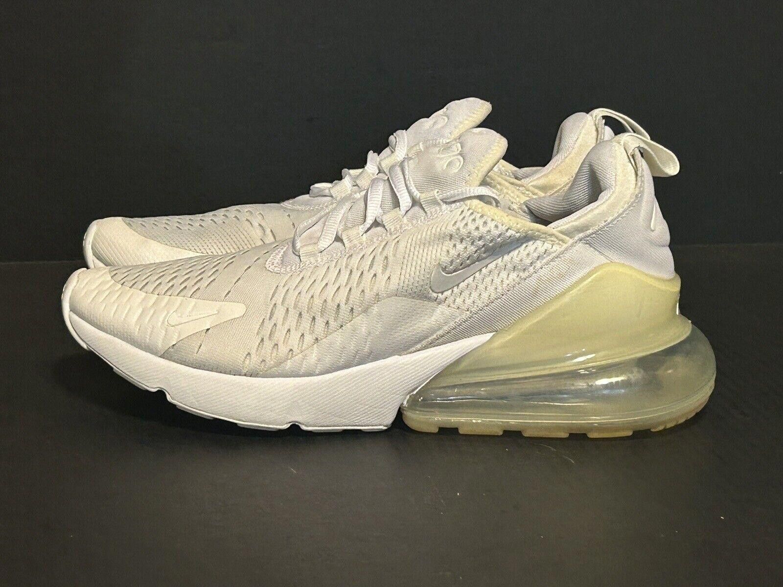 Nike Nike Men's Air Max 270 Triple White AH8050-101 Sz 8 Size US 8 / EU 41 - 5 Thumbnail