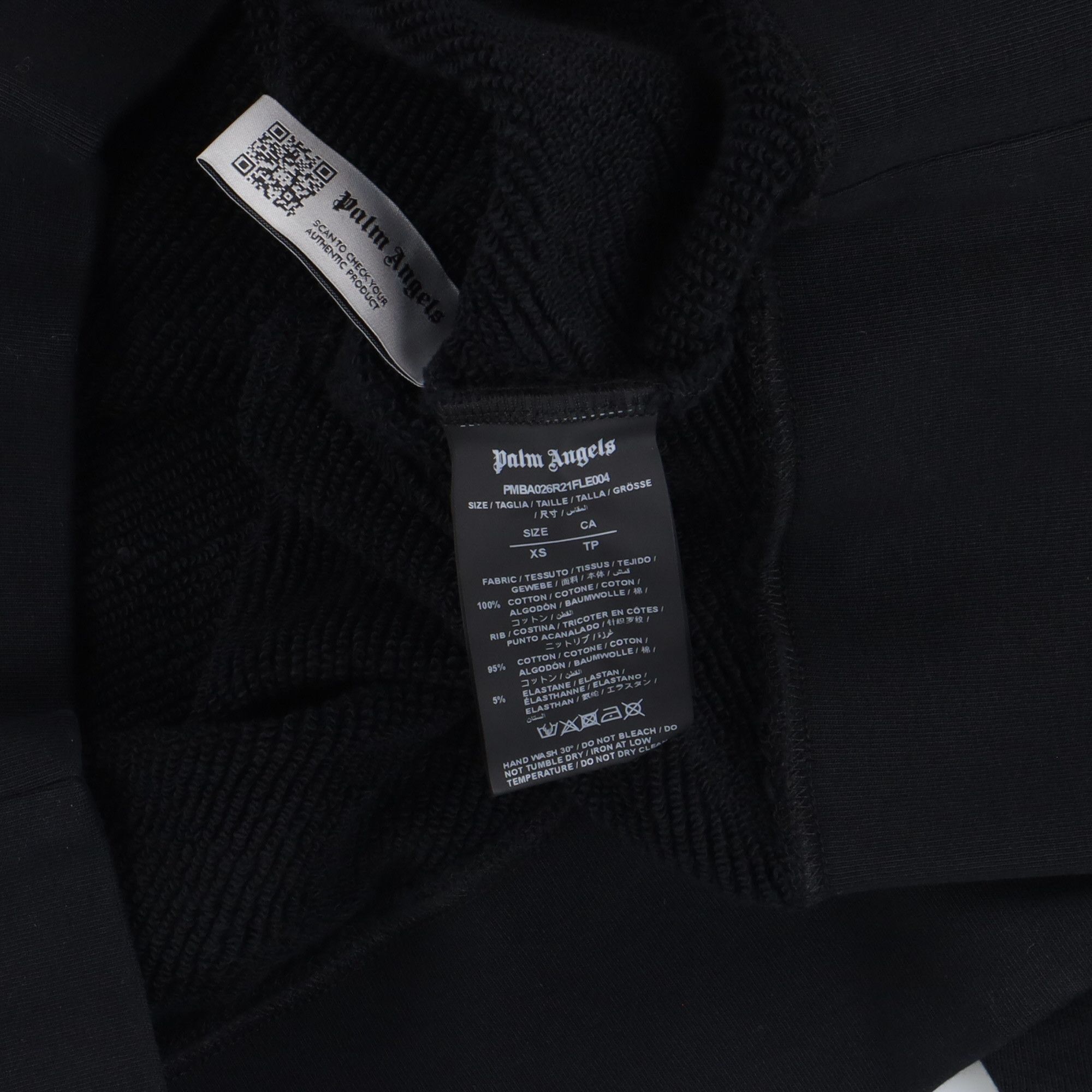 Palm Angels Black Hue Gothic Logo Sweatshirt Size XS / US 0-2 / IT 36-38 - 5 Thumbnail