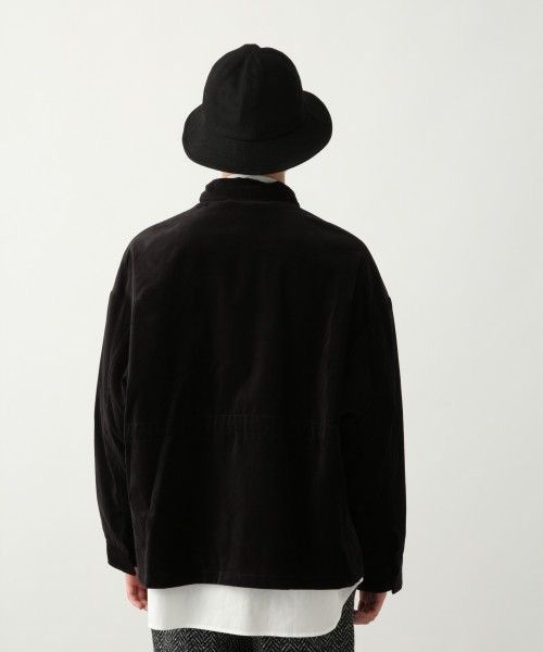 Beams Plus HARE Velvet Military Blouson Black Size US M / EU 48-50 / 2 - 9 Thumbnail