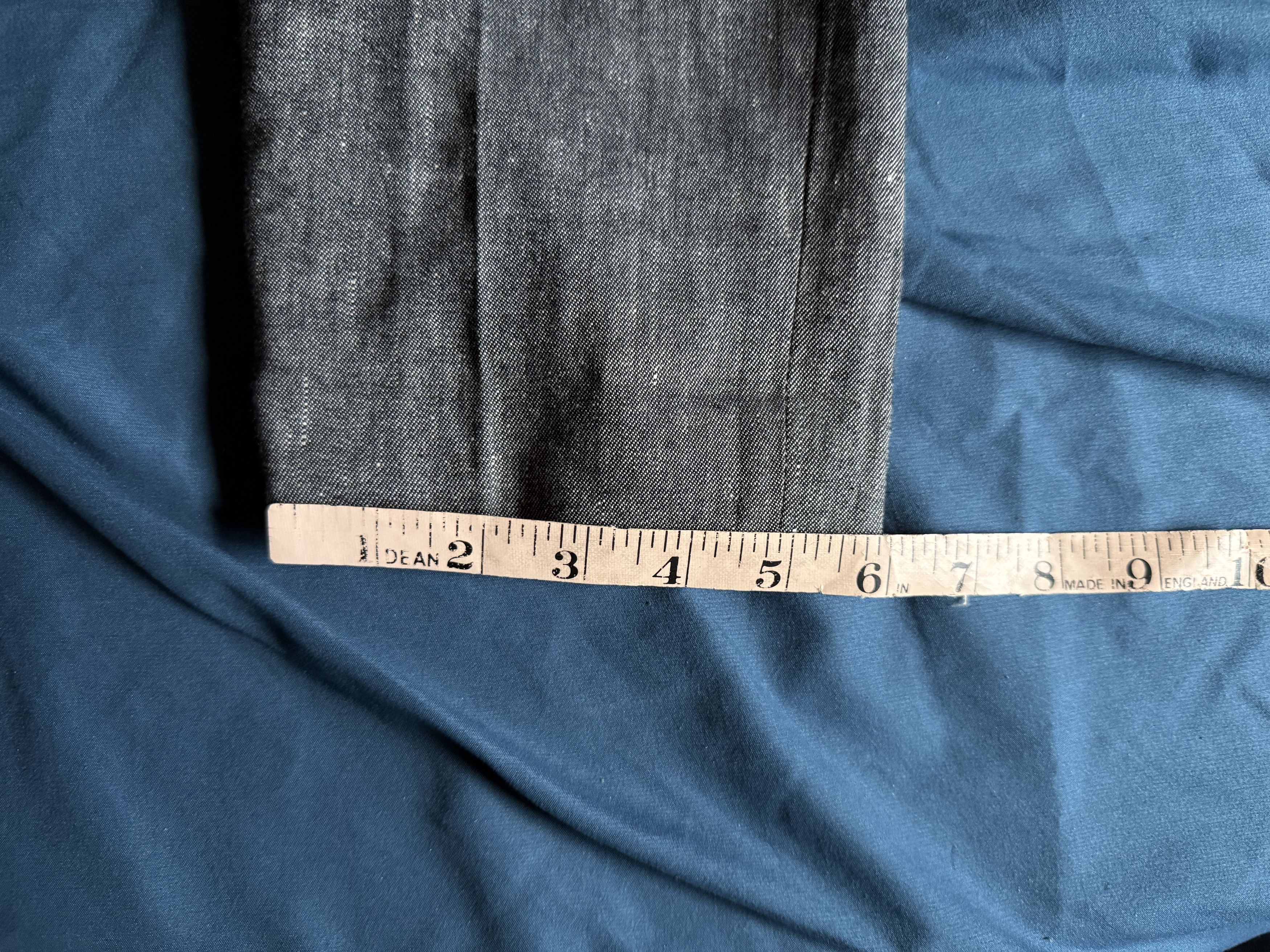Club Monaco Club Monaco Sutton Hemp Blend Dress Pants size 32x32 $189 Size US 32 / EU 48 - 3 Thumbnail