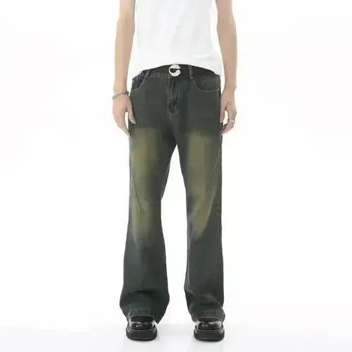 Jean VIBE distressed fade washed jeans Size US 34 / EU 50 - 1 Thumbnail