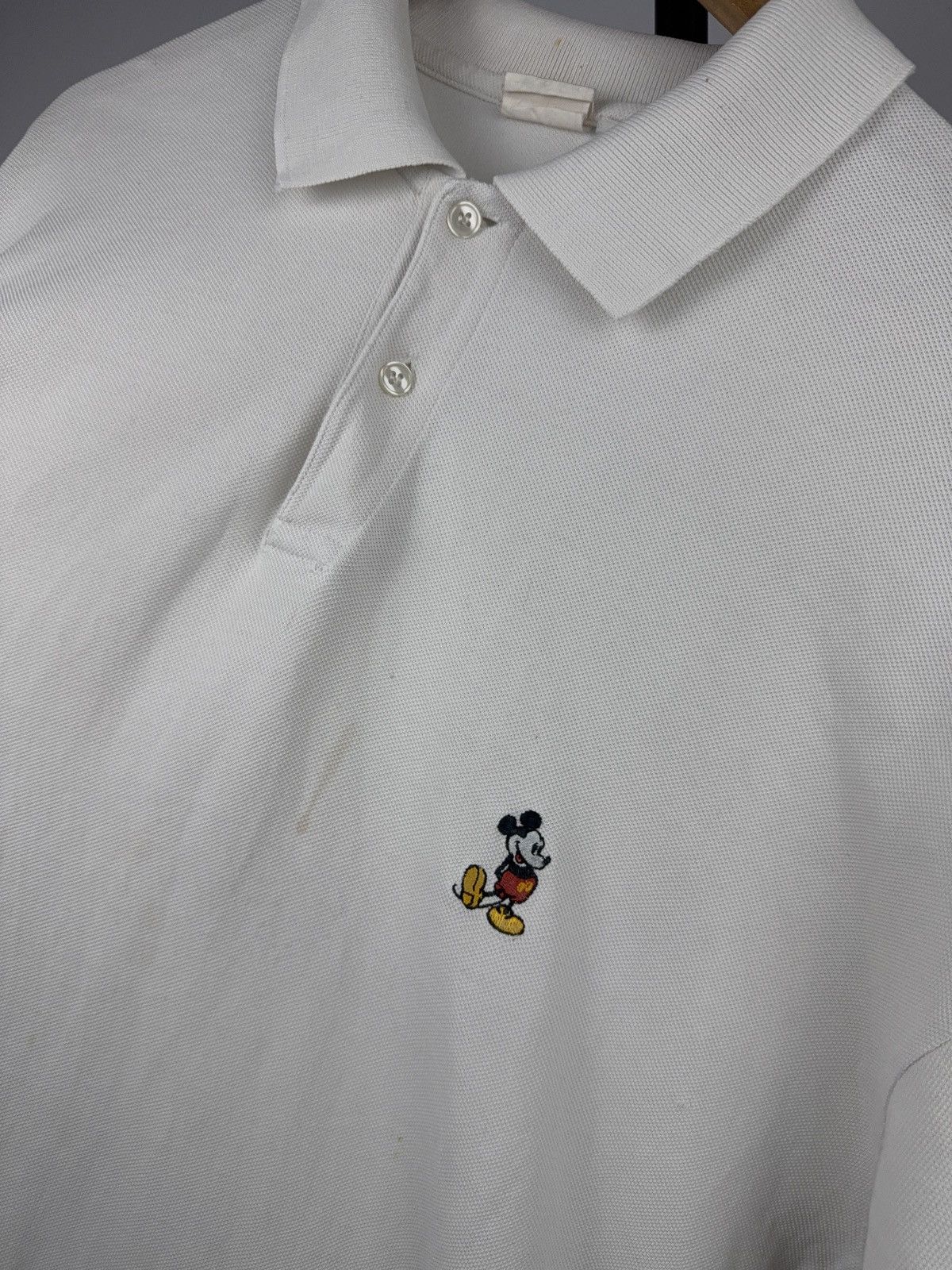 Disney 90s Vintage Disney Mickey Mouse Embroidered Polo Shirt Size US L / EU 52-54 / 3 - 11 Thumbnail
