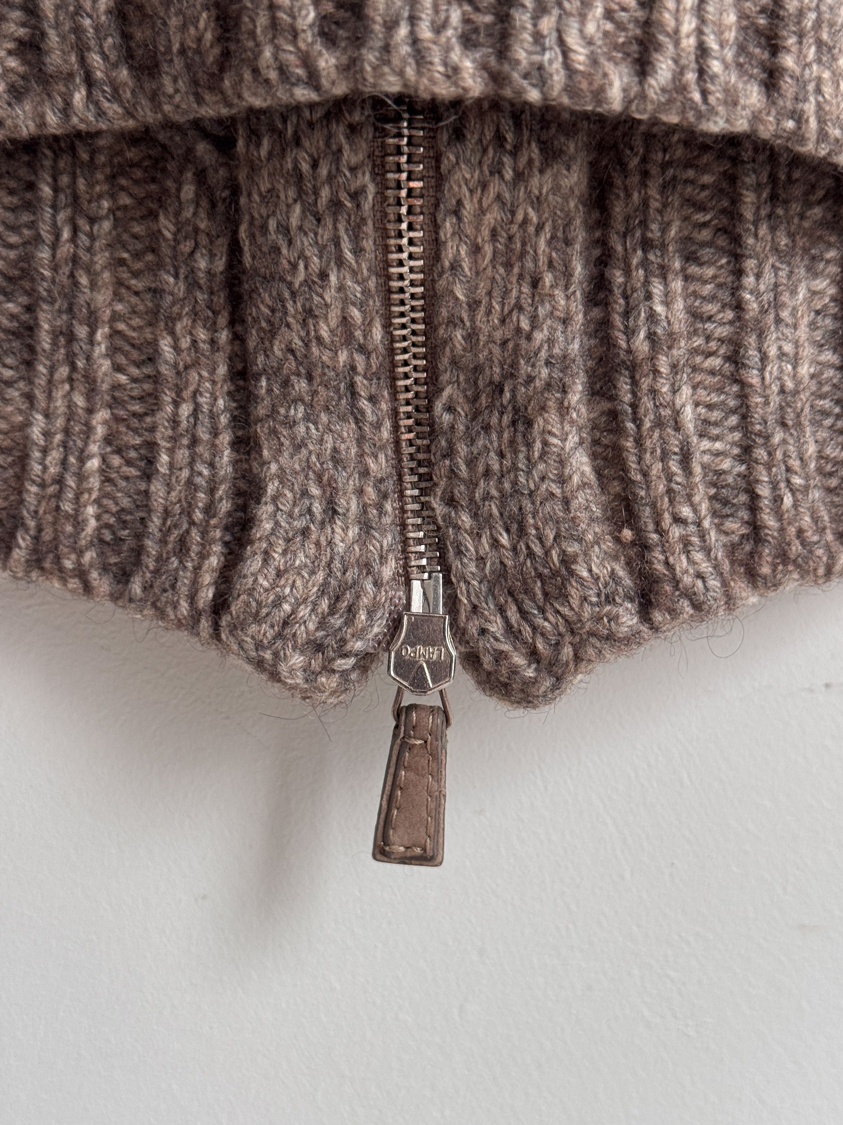 Ermenegildo Zegna Ermenegildo Zegna Full Zip Wool Sweater Size M / US 6-8 / IT 42-44 - 9 Thumbnail