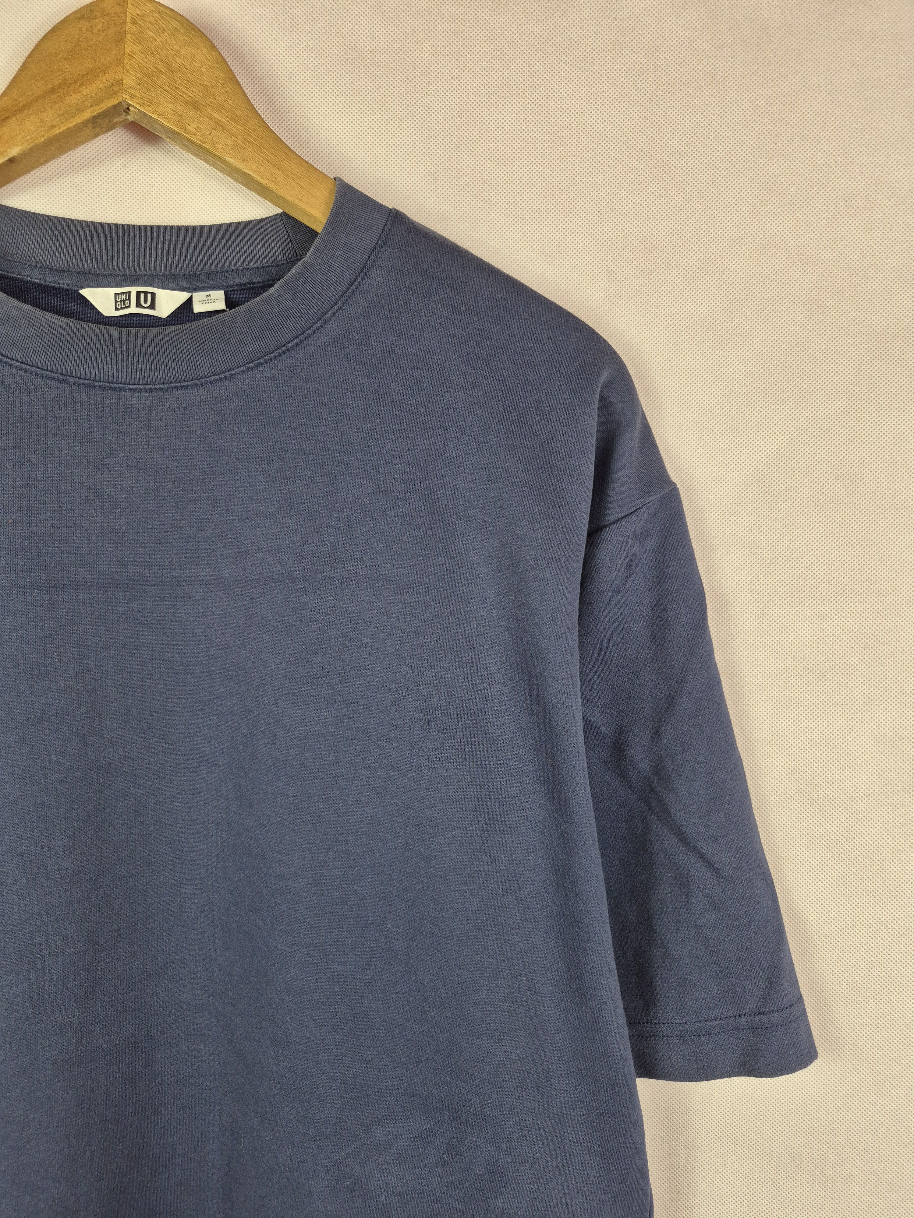 Lemaire × Uniqlo 🔥 Uniqlo U Lemaire Airism Navy Plain Tee Size US L / EU 52-54 / 3 - 2 Thumbnail