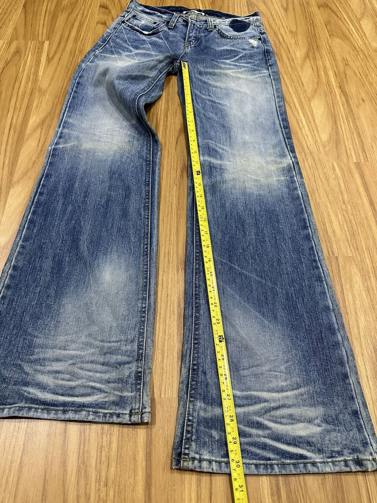 Lucky Brand × Vintage Vintage Flared Lucky Jeans Size US 26 / EU 42 - 17 Thumbnail