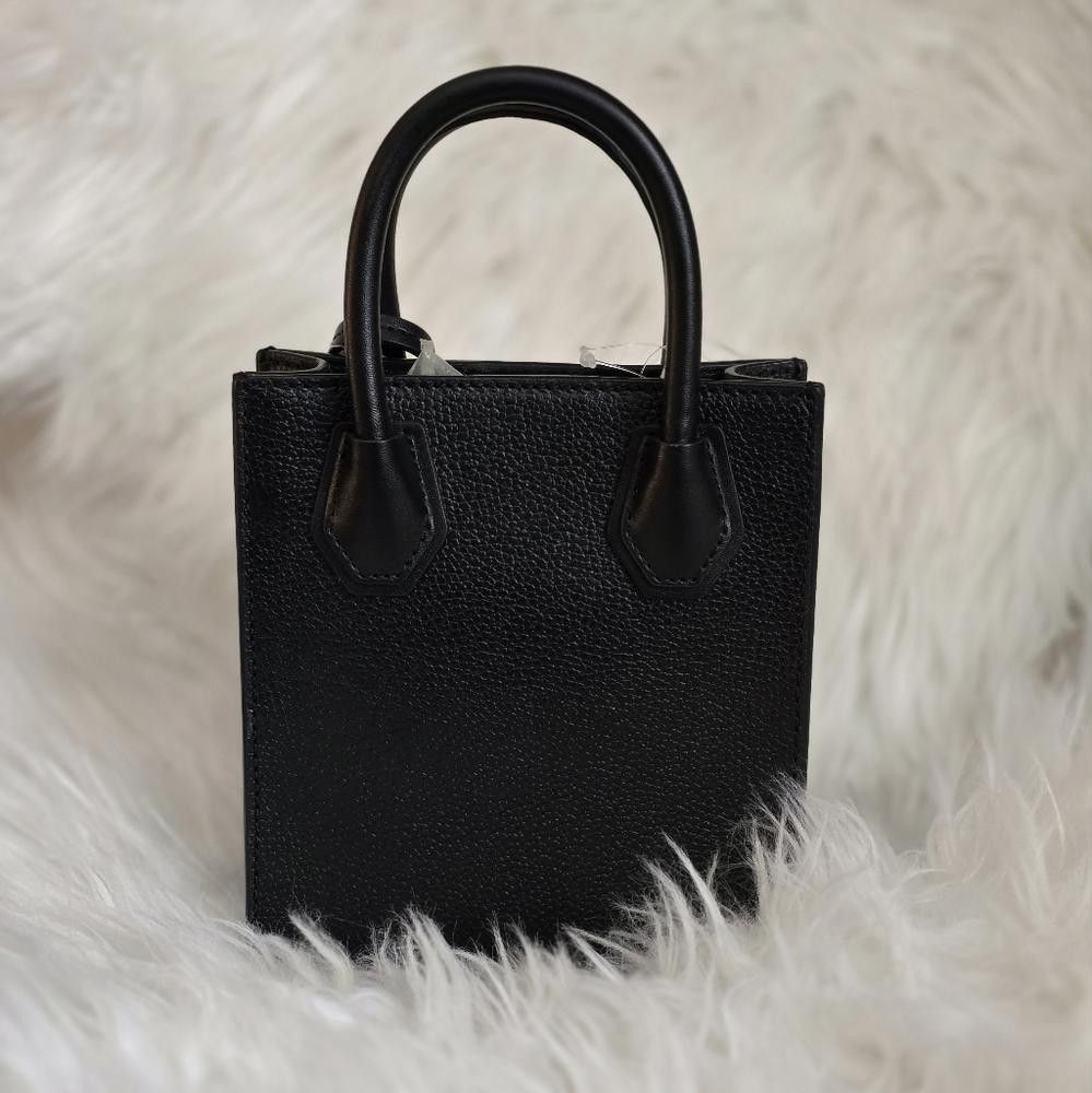 Michael Kors Mercer Extra-Small Pebbled Leather Crossbody Bag Size ONE SIZE - 3 Thumbnail