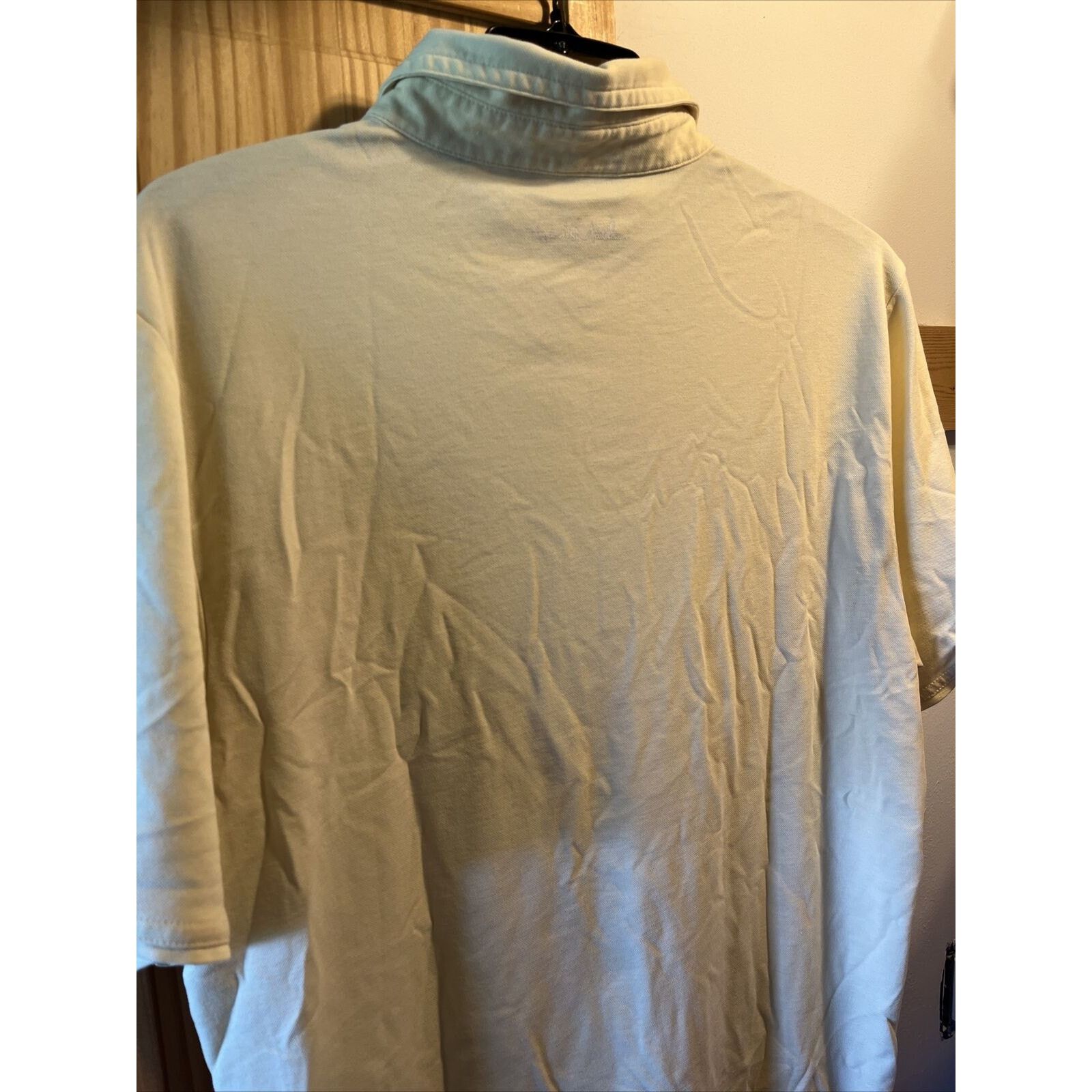 TravisMathew Travis Mathew Shirt Mens M SS Button Polo Yellow Rainmaker Size US M / EU 48-50 / 2 - 8 Thumbnail