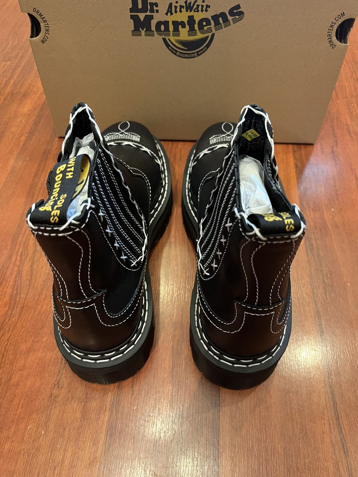 Dr. Martens 2976 GOTHIC AMERICANA PLATFORM CHELSEA Size US 5 / EU 37 - 6 Thumbnail
