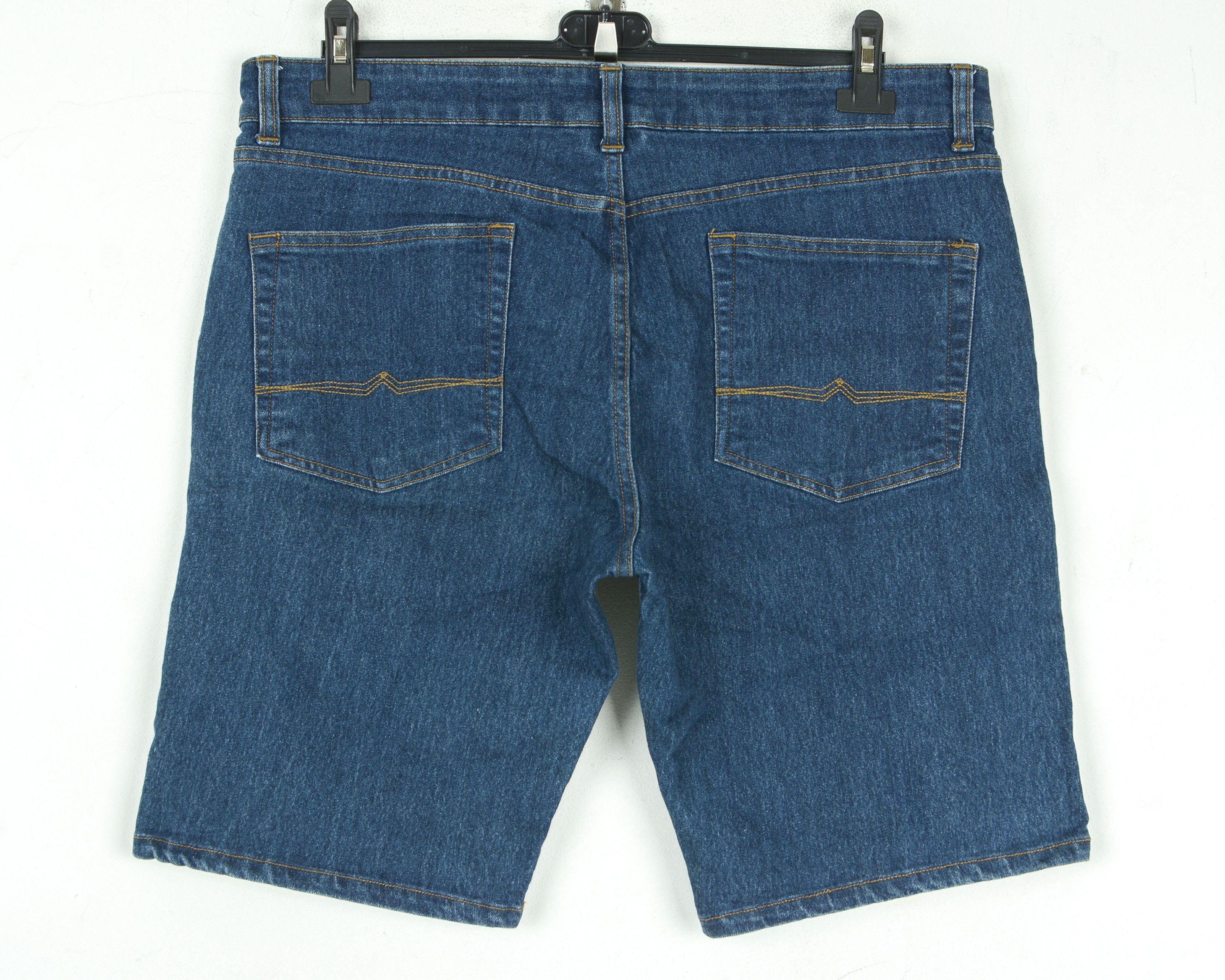 Asos ASOS Mens Blue Denim Shorts W36 Casual Indigo Jeans Size US 36 / EU 52 - 3 Thumbnail