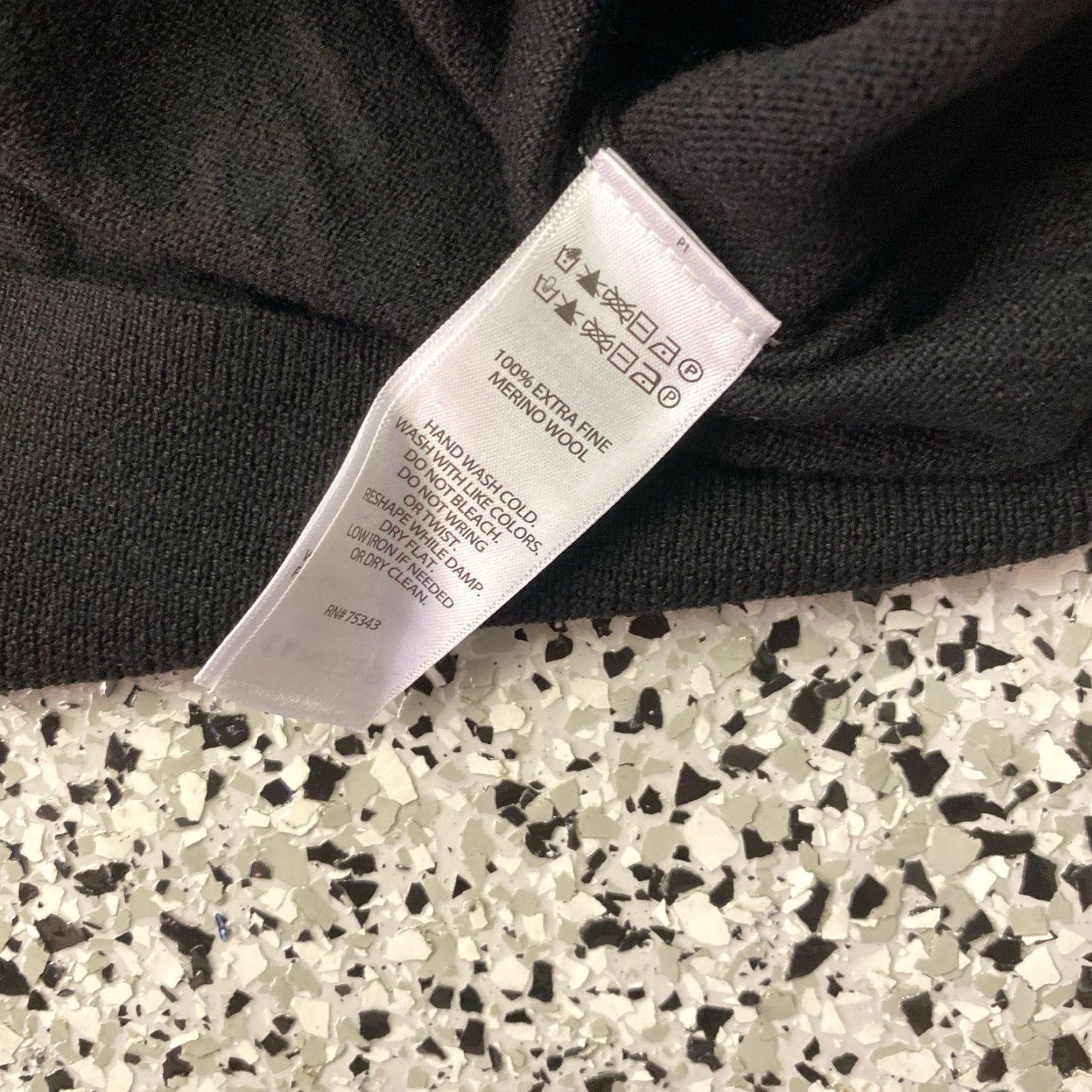 Christian Lacroix Christian Lacroix Sweater Mens M Black 100% Extra Fine Merino Wool Luxury NWT Size US M / EU 48-50 / 2 - 6 Thumbnail