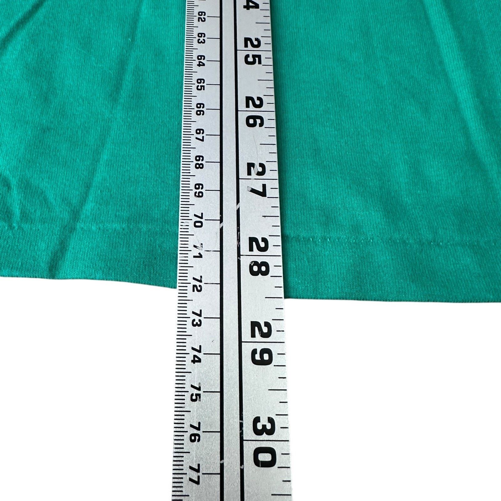 Hanes Vintage Exxon Tiger Breath A Little T-Shirt Men L Green 90s Size US L / EU 52-54 / 3 - 9 Thumbnail