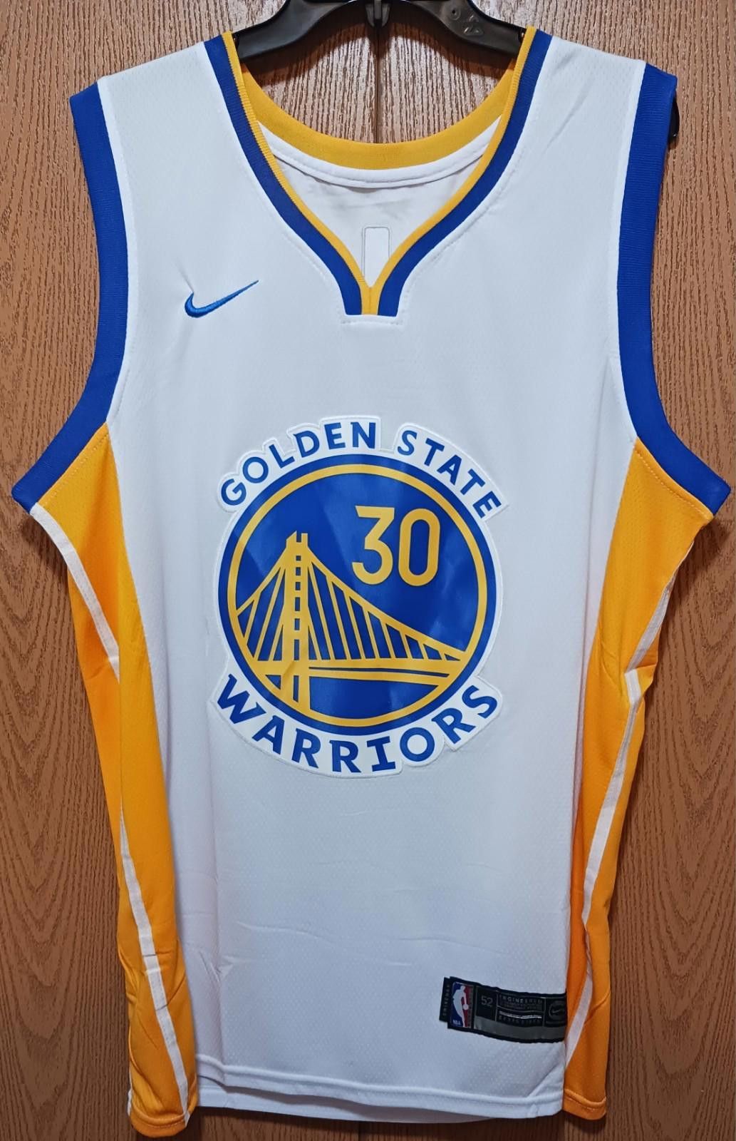 Other Steph Curry (Warriors)-(White)-(Jersey)-(Size:XL)-$90 Size US XL / EU 56 / 4 - 1 Thumbnail