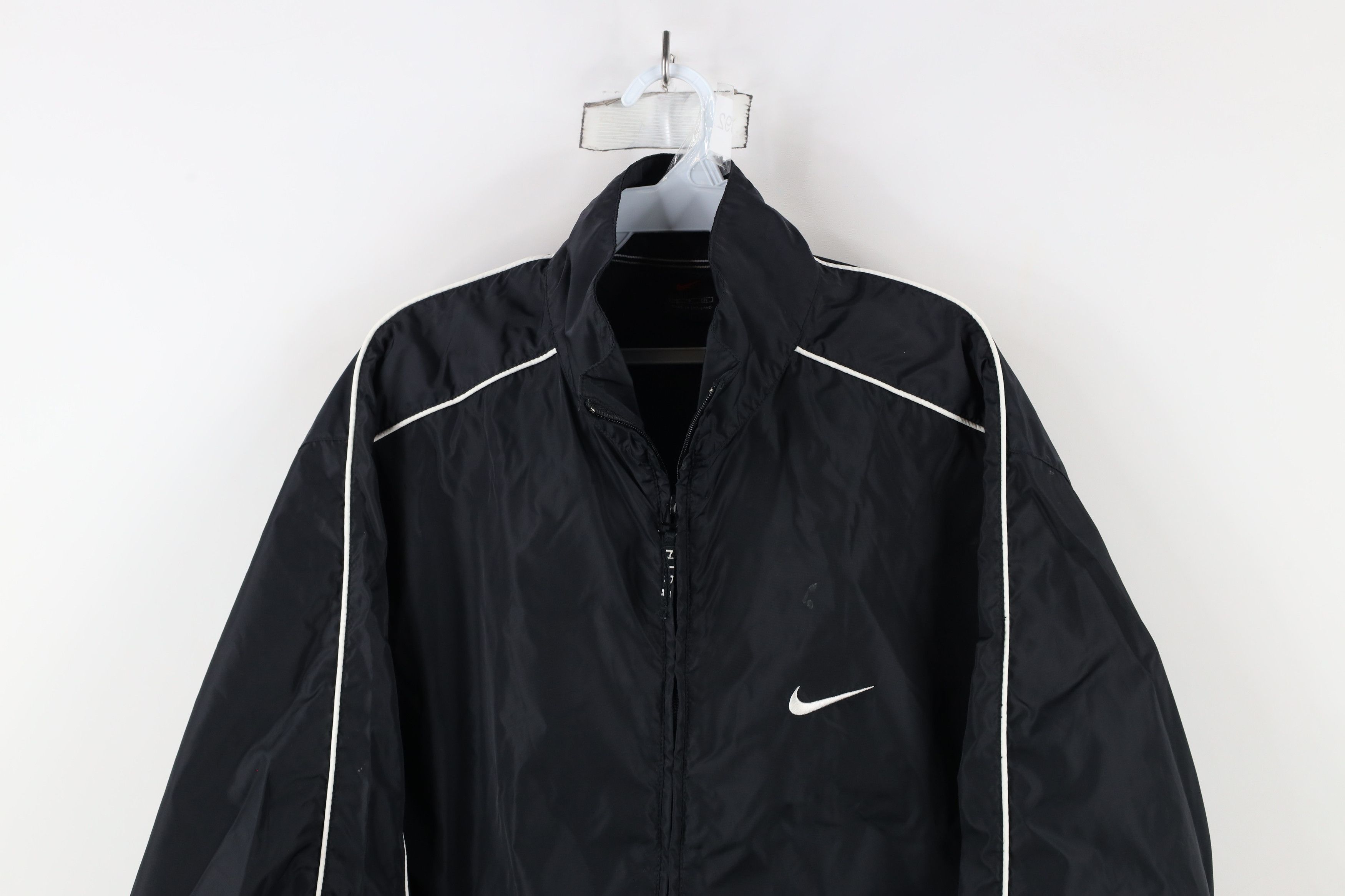Nike × Vintage Vintage Nike Scott Mini Swoosh Full Zip Windbreaker Jacket Size US S / EU 44-46 / 1 - 2 Thumbnail