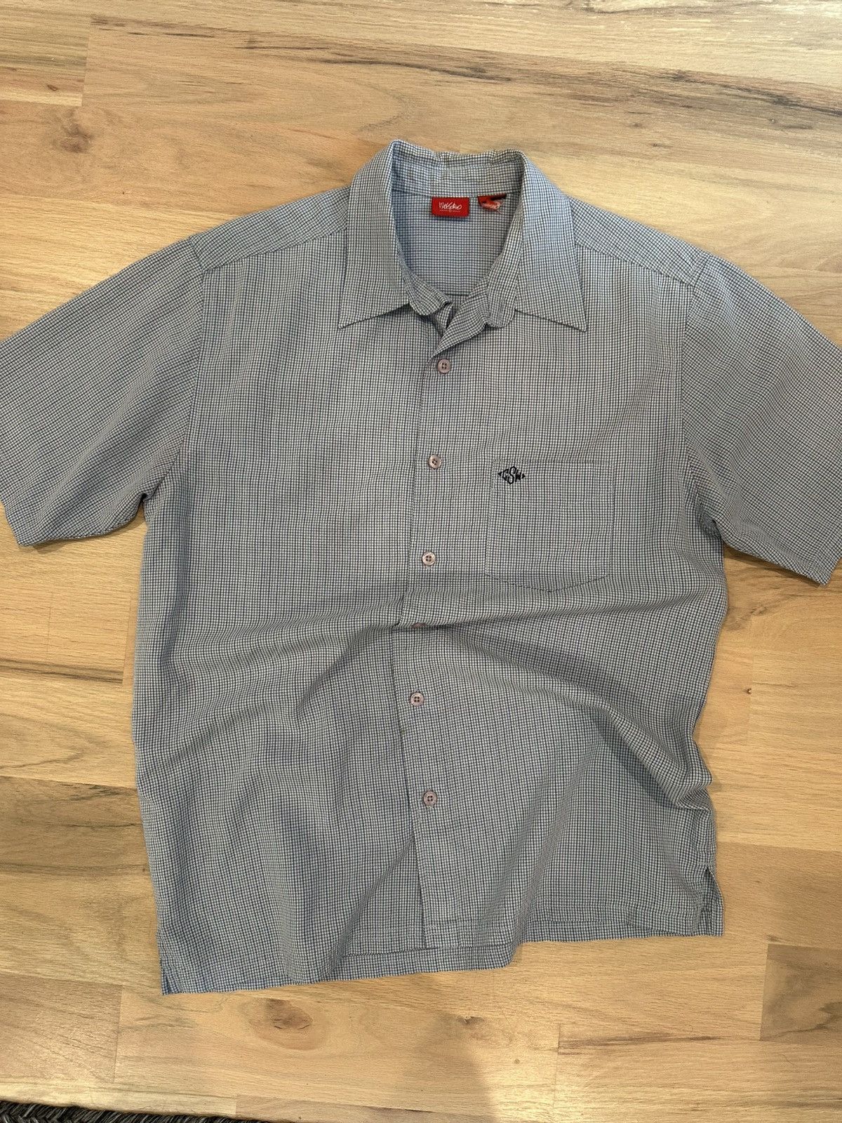 Mossimo Vintage Mossimo Button Up Short Sleeve Shirt Mens Medium Size US M / EU 48-50 / 2 - 1 Thumbnail