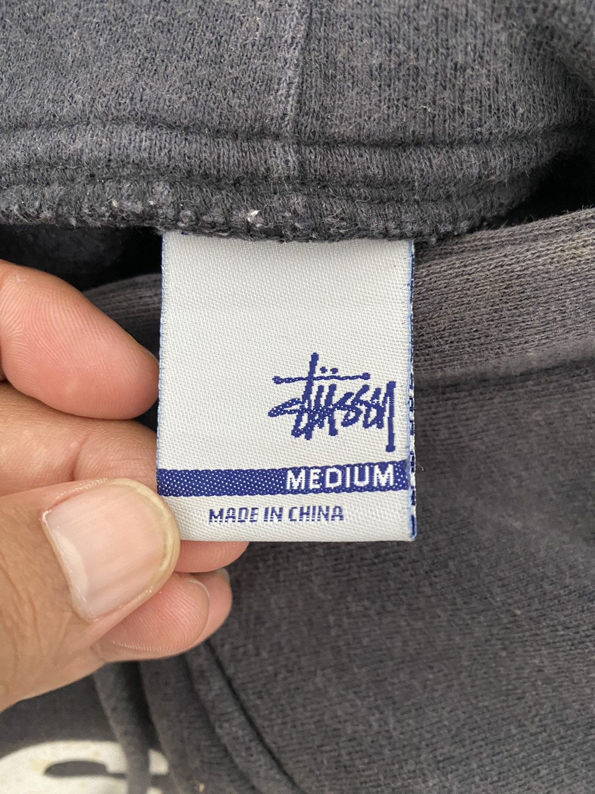 Stussy STUSSY NO. 4 HOODIES THRASHED SUN DEFECT RARE Size US M / EU 48-50 / 2 - 6 Thumbnail