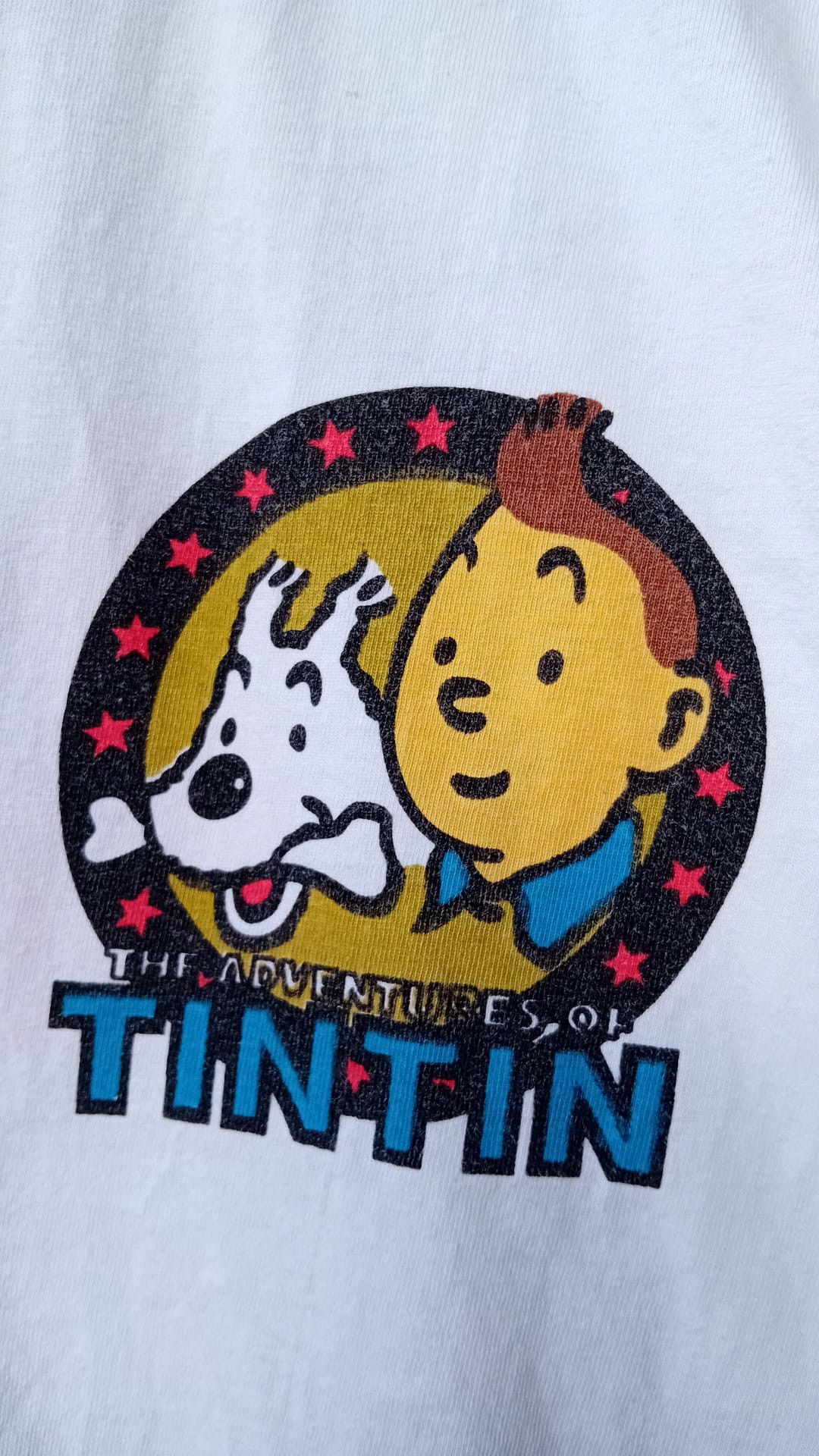 Anime × Vintage The Adventures of Tin Tin The Blue Lotus Vintage t-shirt M Size US M / EU 48-50 / 2 - 3 Thumbnail