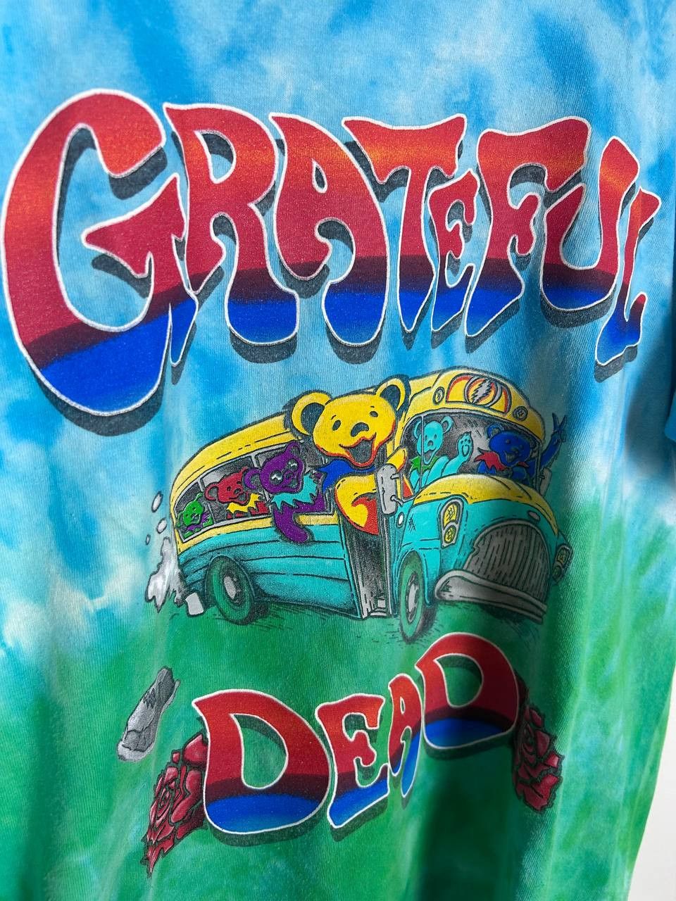 Gildan Grateful Dead Bus Full of Bears Tie Dye Men's Shirt Size US M / EU 48-50 / 2 - 3 Thumbnail