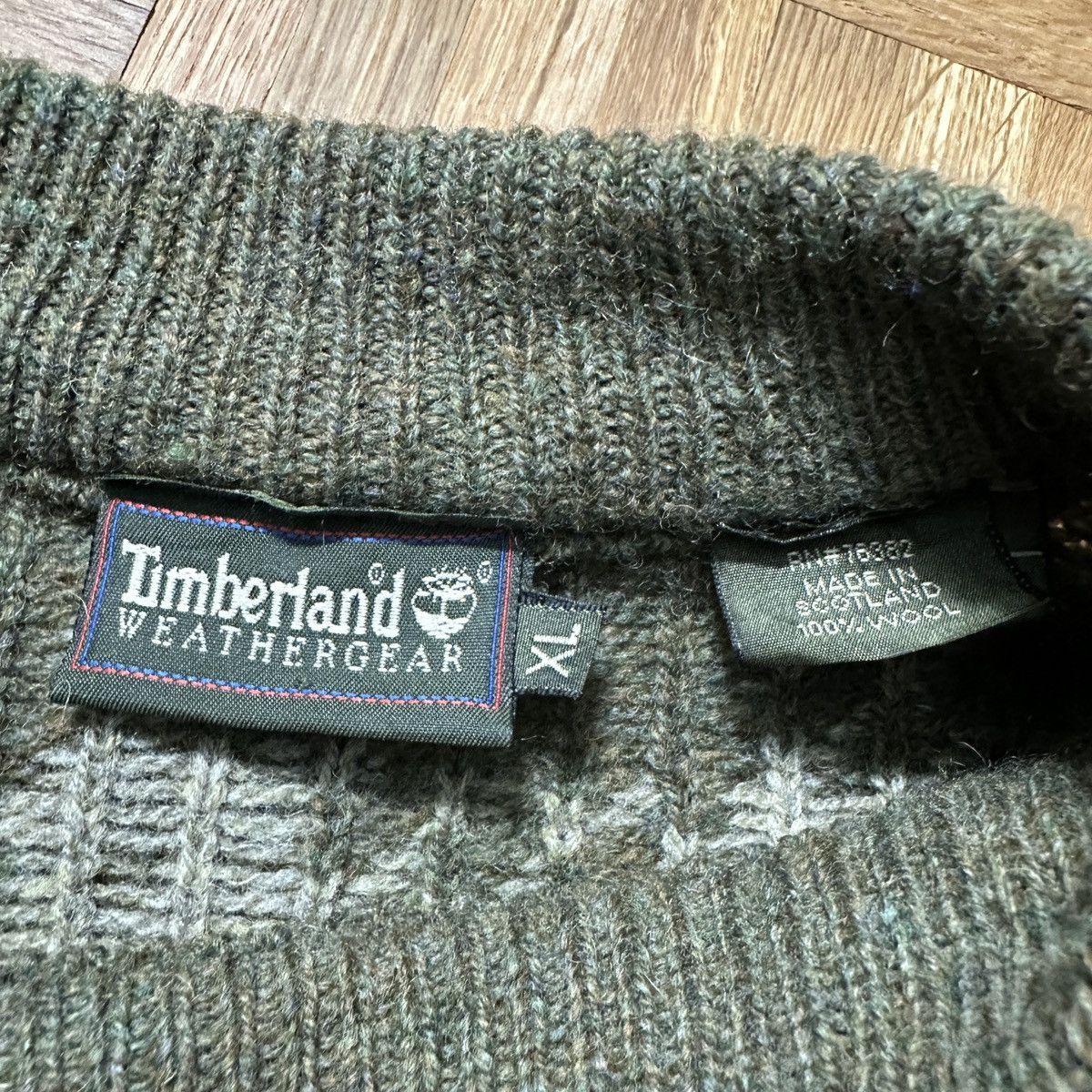 Timberland Vintage Timberland wool sweater Size US XL / EU 56 / 4 - 4 Thumbnail