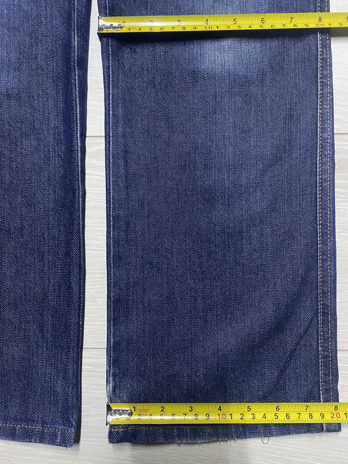Nudie Jeans Vintage Nudie Jeans Repair Straight Loose Slim Jeans Size US 32 / EU 48 - 15 Thumbnail