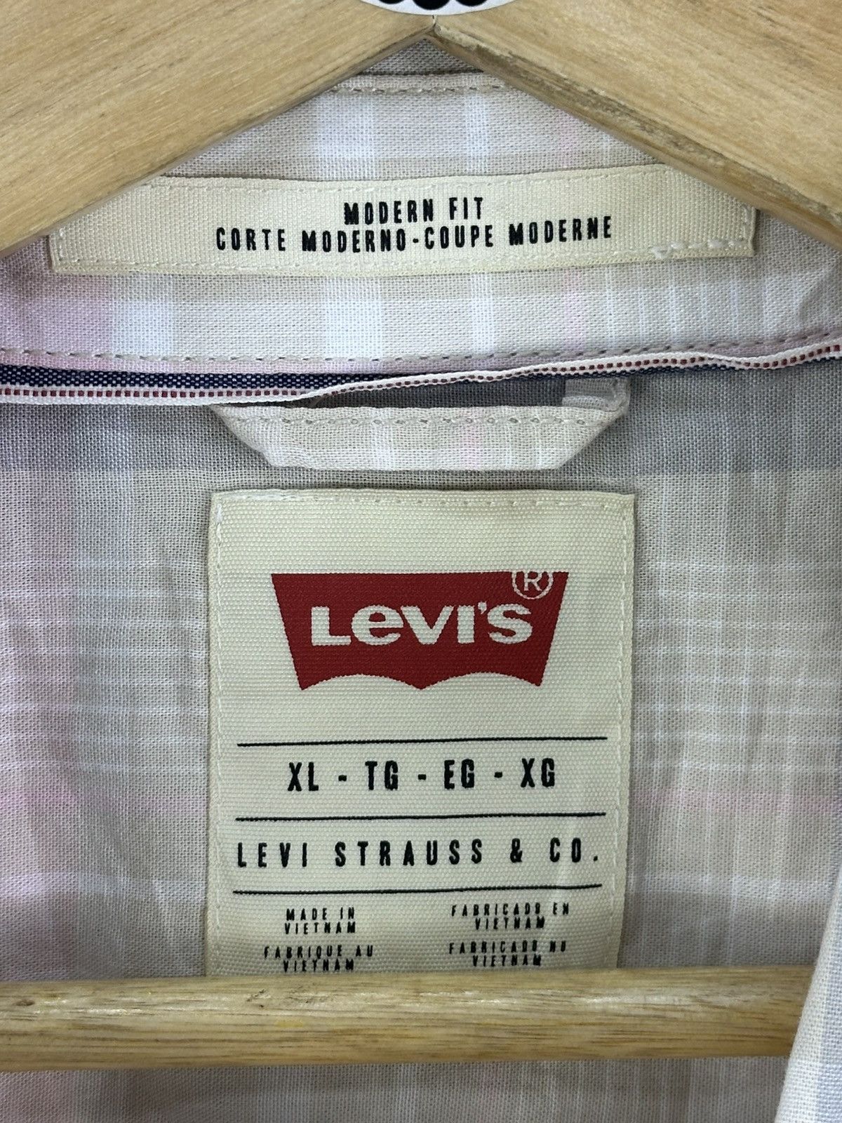 Levi's Levi’s Plaid Check Worker Shirt Size US XL / EU 56 / 4 - 10 Thumbnail