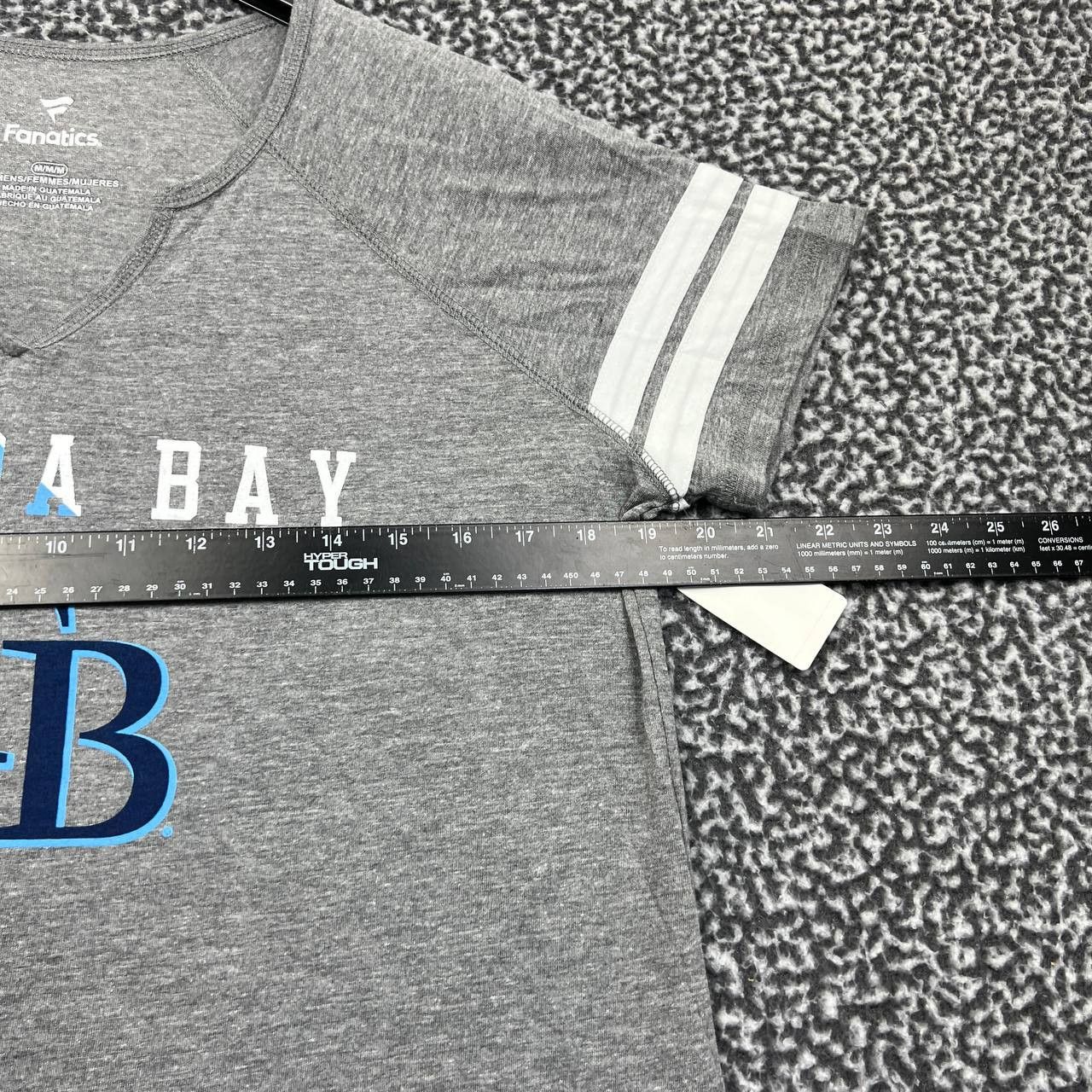 Other Tampa Bay Rays Shirt Women Medium Gray Fanatics V-Neck New M Size M / US 6-8 / IT 42-44 - 5 Thumbnail