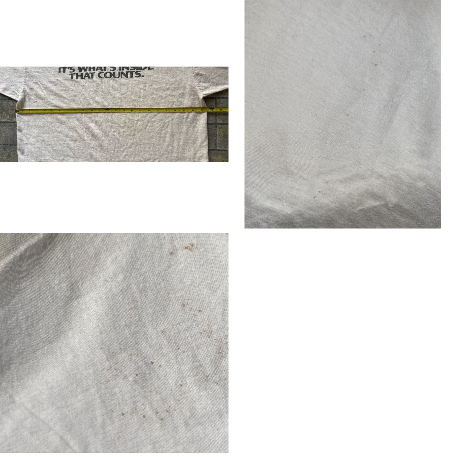 Converse VINTAGE Converse T-Shirt Shirt Men L White Volleyball USA Made Size US L / EU 52-54 / 3 - 9 Thumbnail