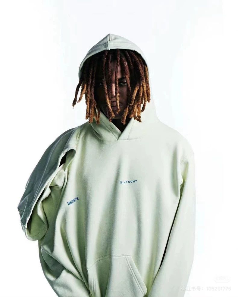 Givenchy Givenchy Bstroy collaboration series hoodie double head Size US M / EU 48-50 / 2 - 1 Thumbnail