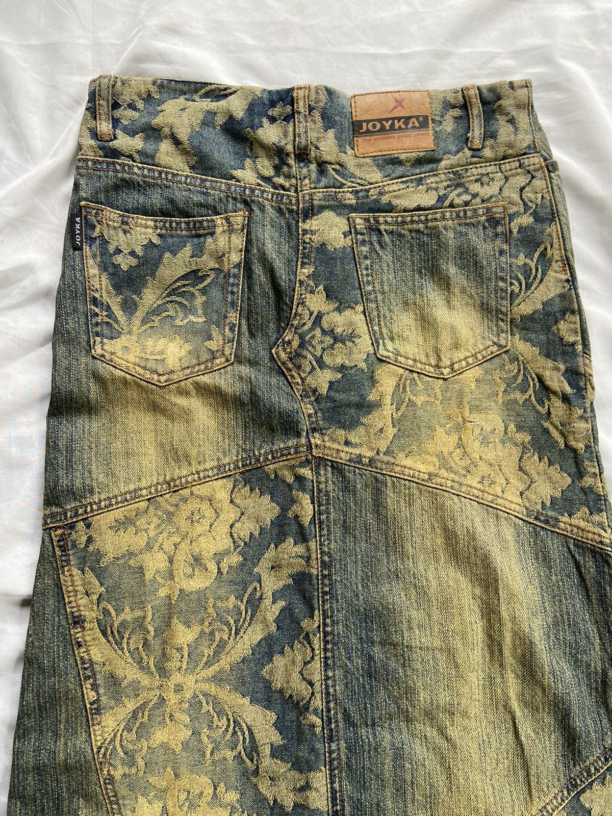 Japanese Brand JOYKA FLOWERS HANDMADE LONG SKIRT PANTS Size 28" / US 6 / IT 42 - 18 Thumbnail