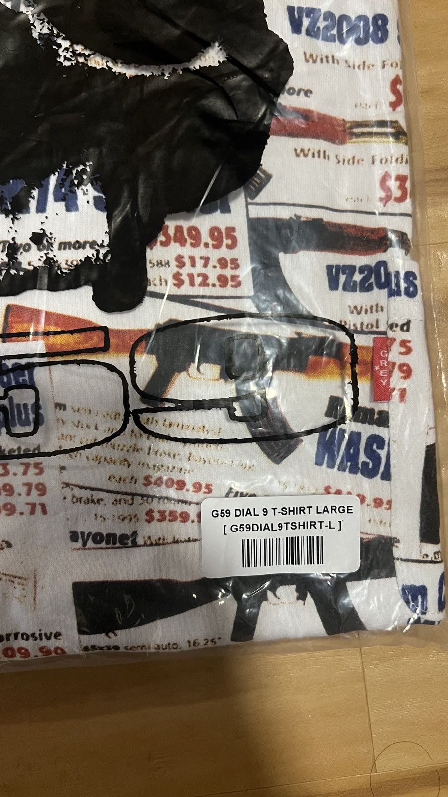 G59 Records G59 Dial 9 Tee Size US L / EU 52-54 / 3 - 3 Thumbnail