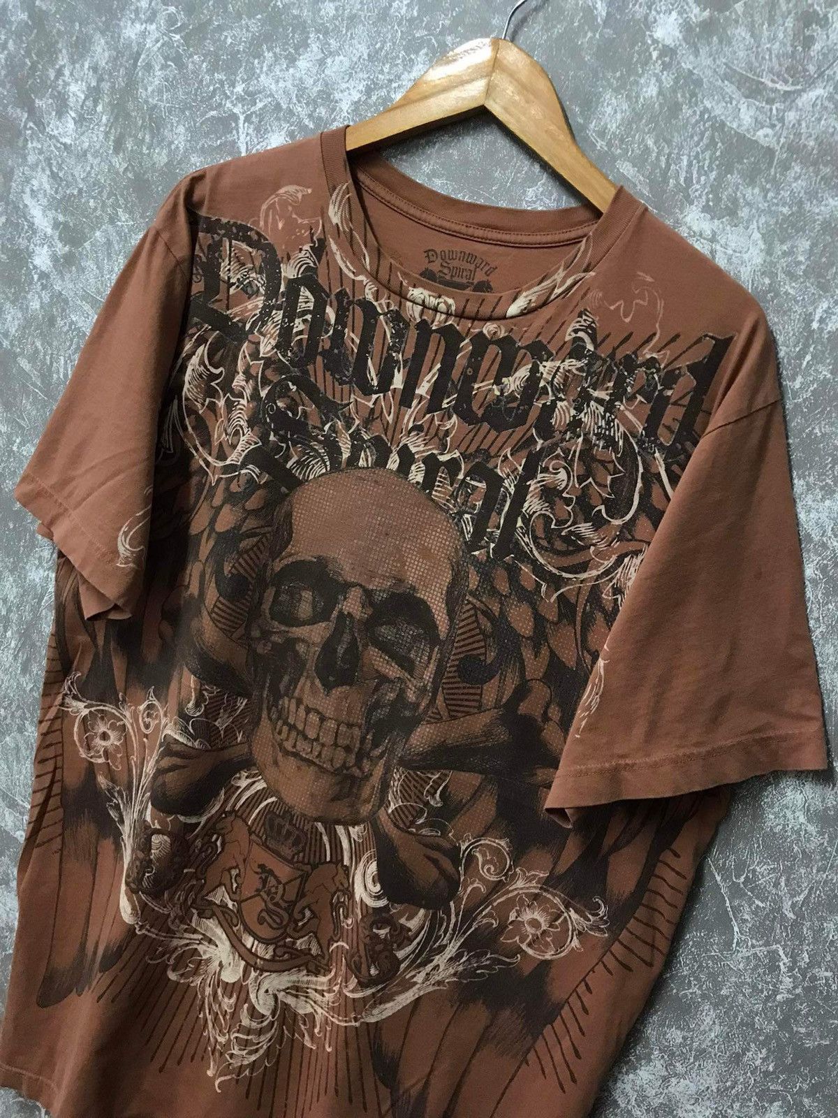 Affliction Affliction Skull Y2K Graphic Tee Size US XL / EU 56 / 4 - 3 Thumbnail