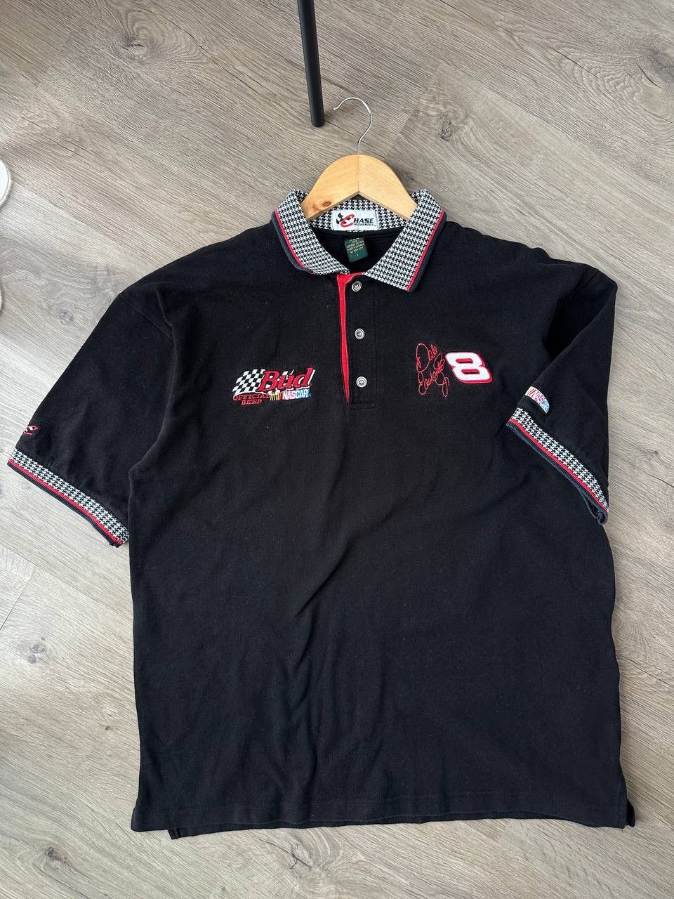 Vintage Vintage Racing NASCAR’s Bud Polo T-Shirt Size US L / EU 52-54 / 3 - 11 Thumbnail