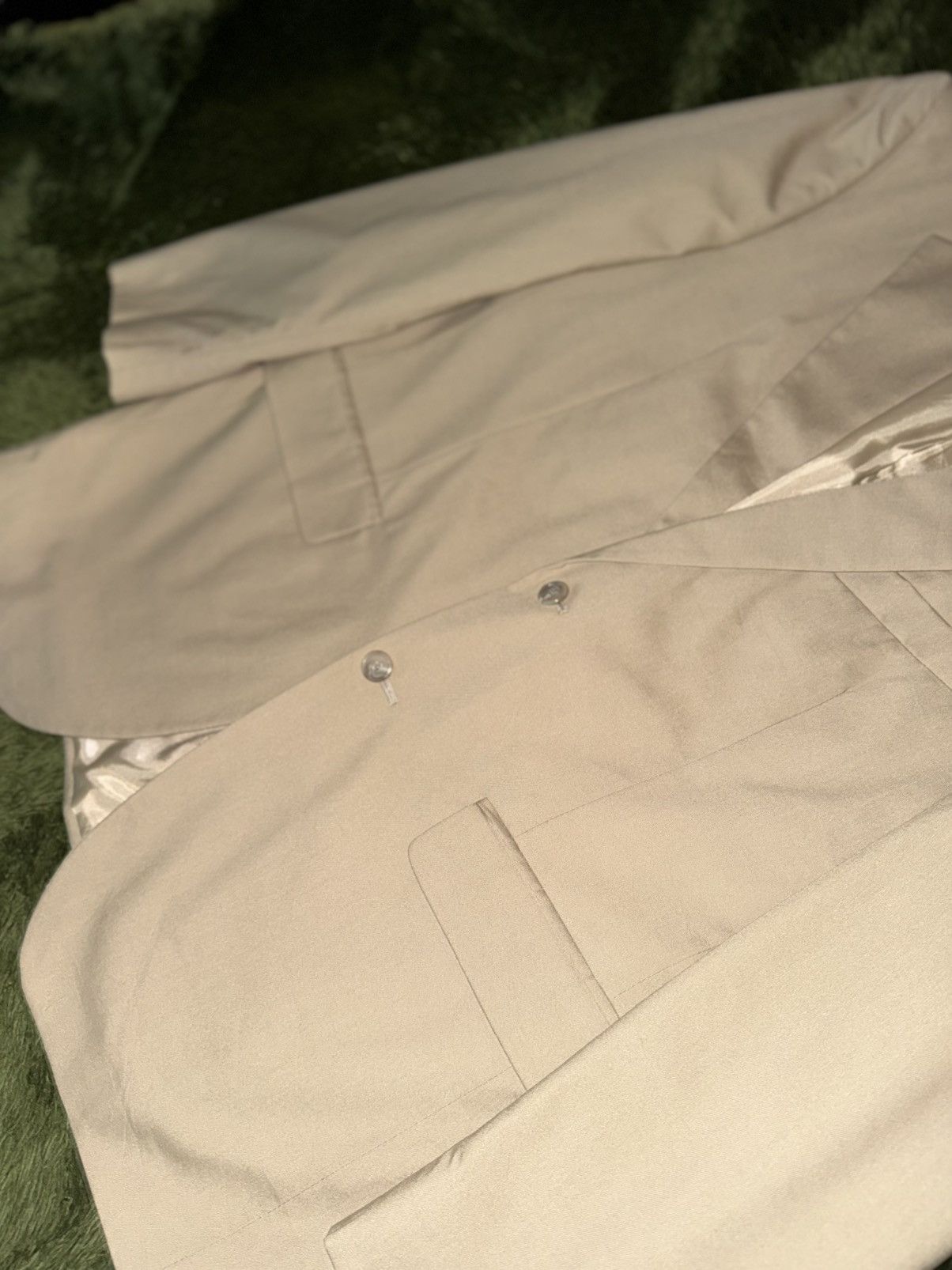 Brooks Brothers [40R] Brooks Brothers 346 Classic Fit Cotton Blazer Beige Size US L / EU 52-54 / 3 - 3 Thumbnail
