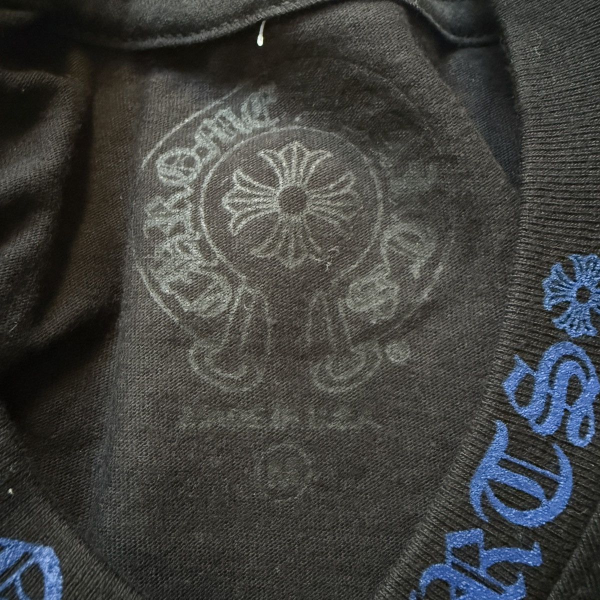 Chrome Hearts Chrome Hearts Blue Script T shirt M Size US M / EU 48-50 / 2 - 3 Thumbnail