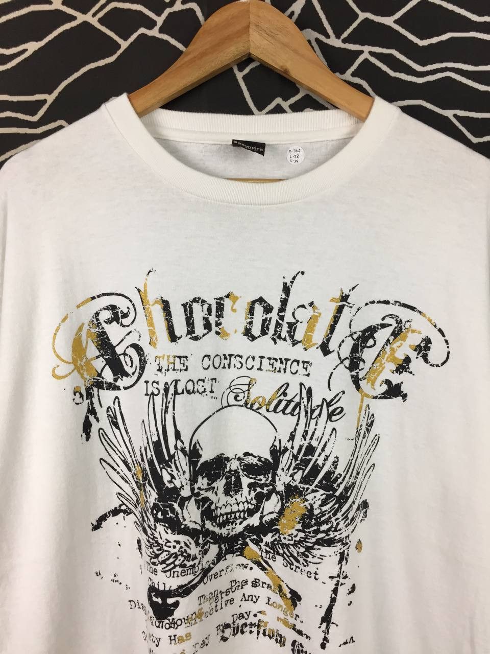 Beaumere Beaumere Skull Graphic Grunge Y2K Goth Long Sleeve Tee Size US XL / EU 56 / 4 - 3 Thumbnail