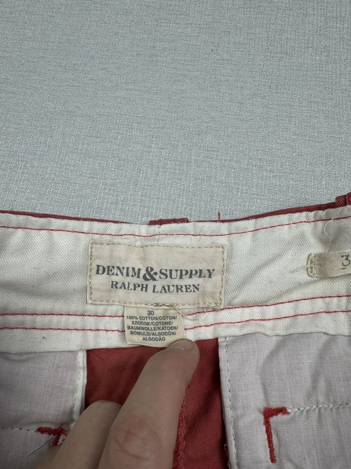 Denim & Supply Ralph Lauren × Vintage Men’s Vintage Denim Supply Ralph Lauren Cargo Shorts size 30 Size US 30 / EU 46 - 4 Thumbnail