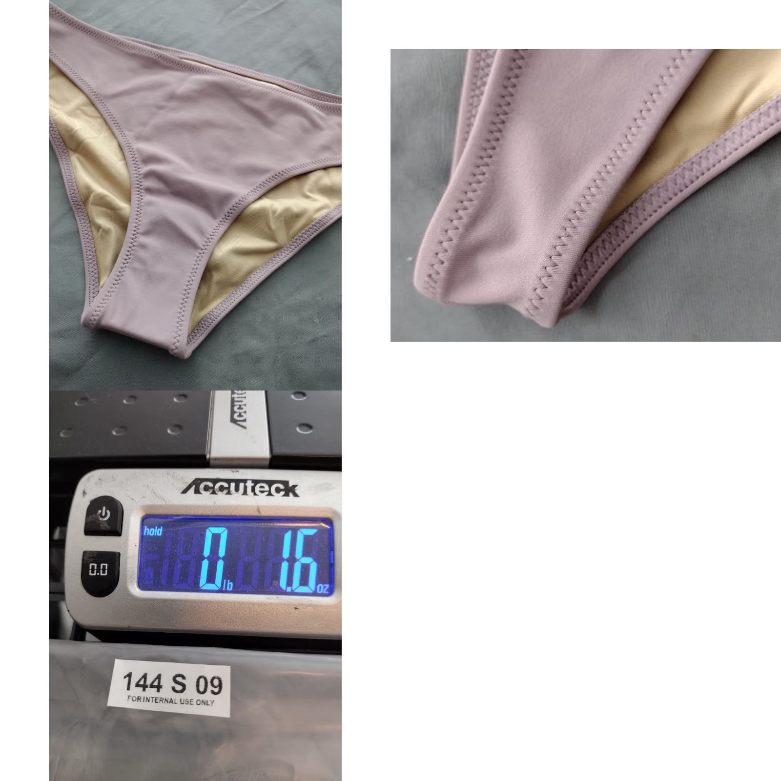 Vintage Shade & Shore Bikini Bottoms Women's Solid Purple Swimsuit S 4-6 Size 28" / US 6 / IT 42 - 8 Thumbnail