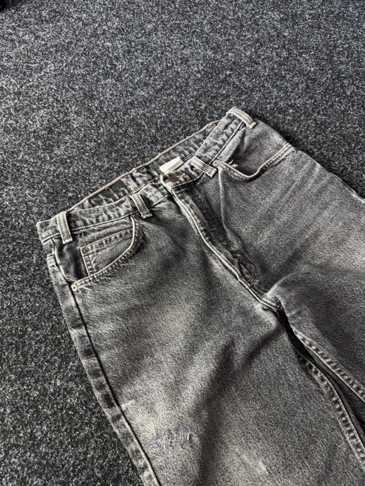 Levi's Vintage Clothing × Vintage Vintage Levi’s 619 Black Wash Jeans Made in Canada 33x29 Size US 32 / EU 48 - 7 Thumbnail