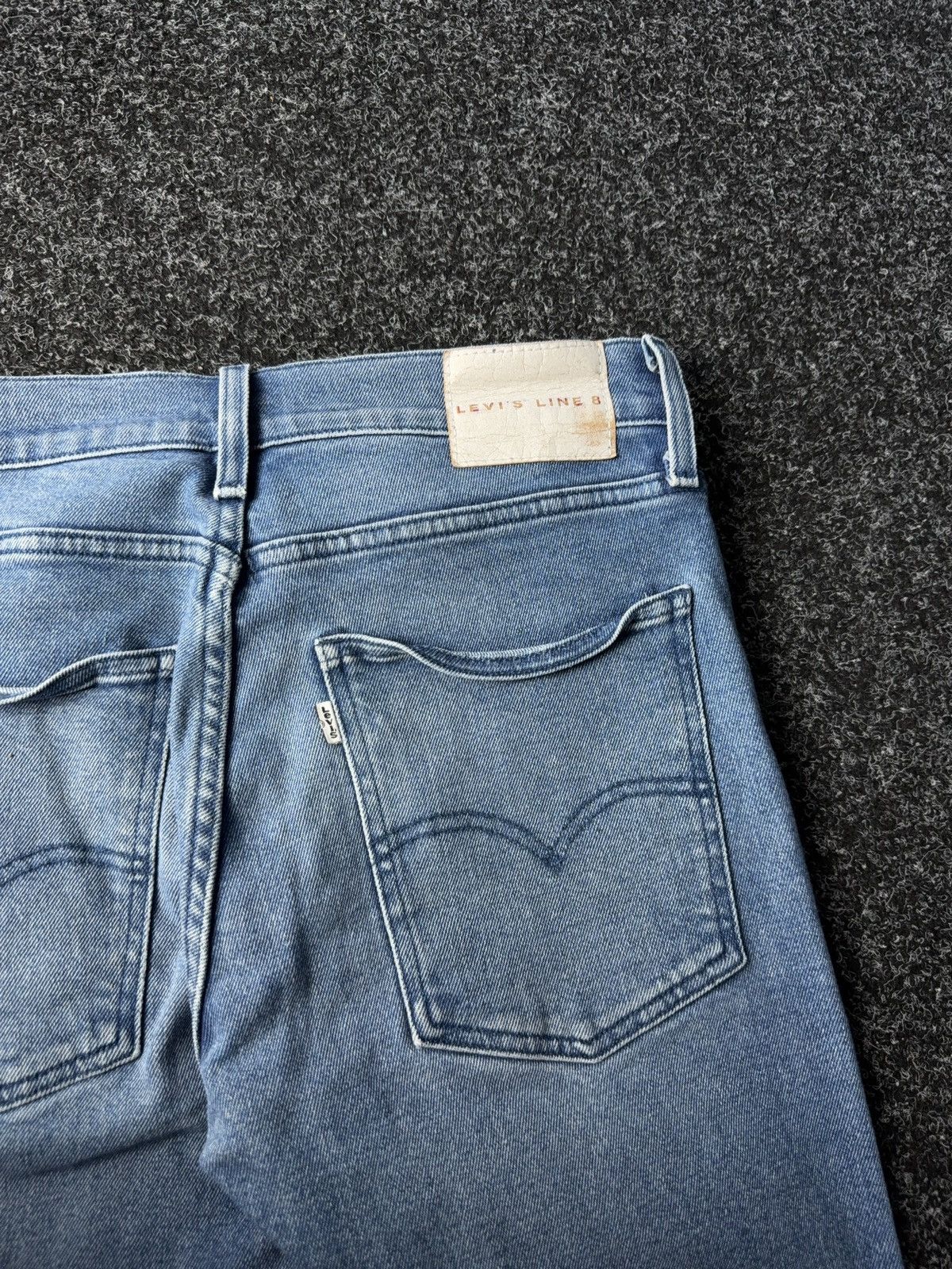 Levi's Vintage 00s style Levi’s Line 8 White tag Denim pants jeans Size US 30 / EU 46 - 19 Thumbnail